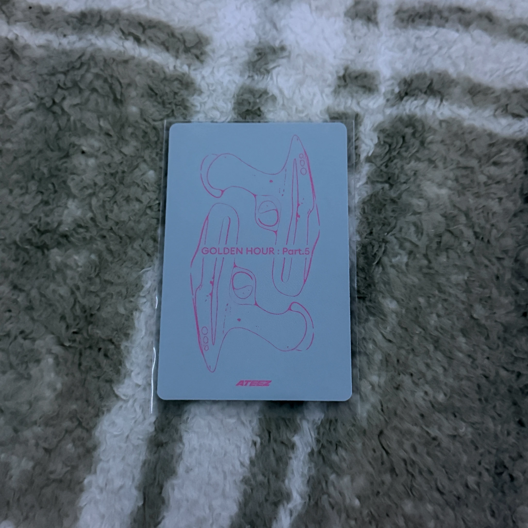 ATEEZ Mingi ATEEZ - Mingi - GOLDEN HOUR : Part.5 Album target exclusive album photocard listing photo 2