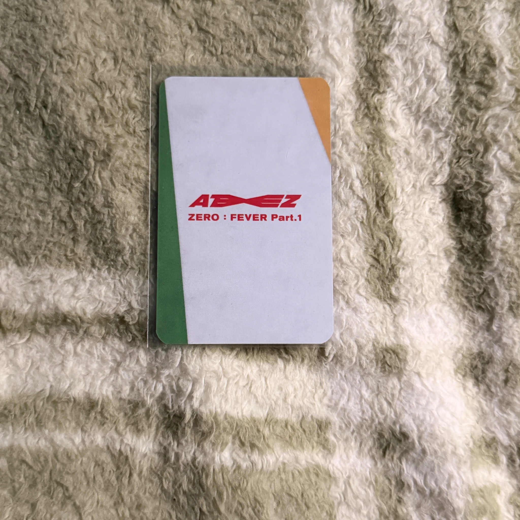ATEEZ Mingi ATEEZ - Mingi - ZERO : FEVER Part.1 Album pob (pre-order benefit) apple music round 1 listing photo 2