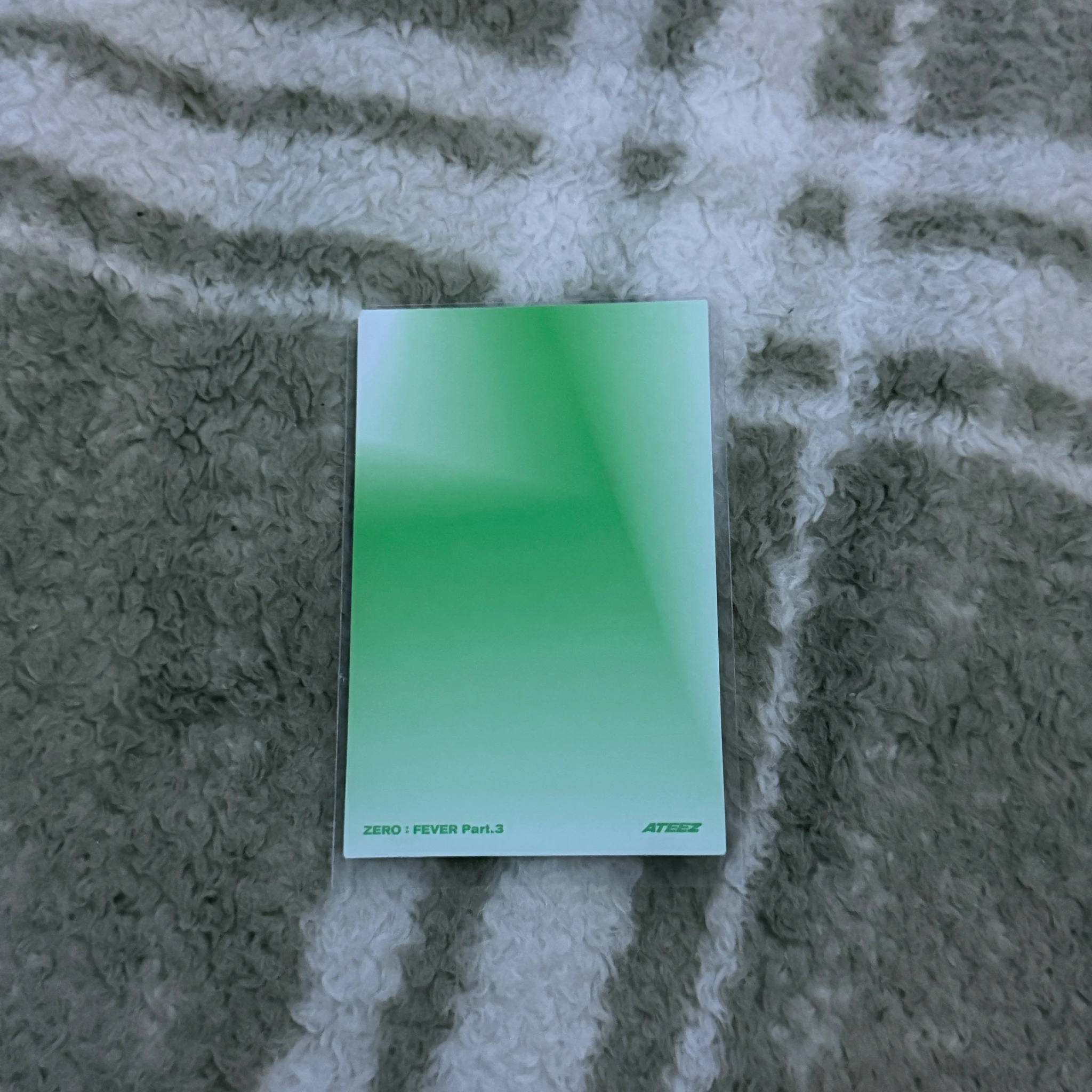 ATEEZ Jongho ATEEZ - Jongho - ZERO : FEVER Part.3 Album album photocard A version version 2 listing photo 2