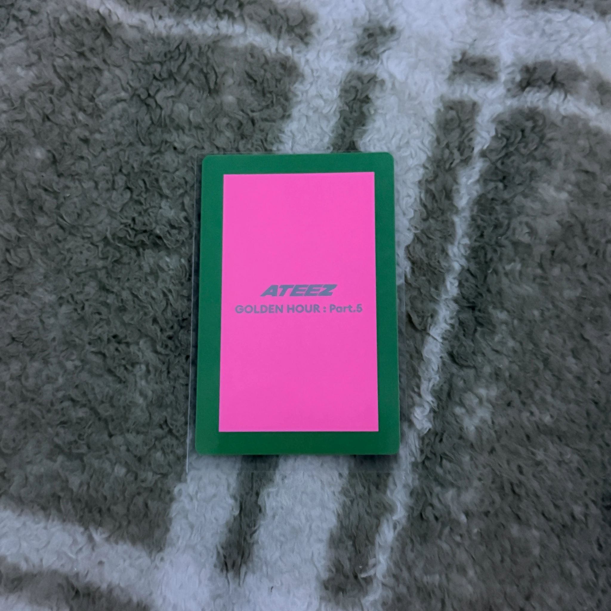 ATEEZ Jongho ATEEZ - Jongho - GOLDEN HOUR : Part.5 Album album photocard A version listing photo 2