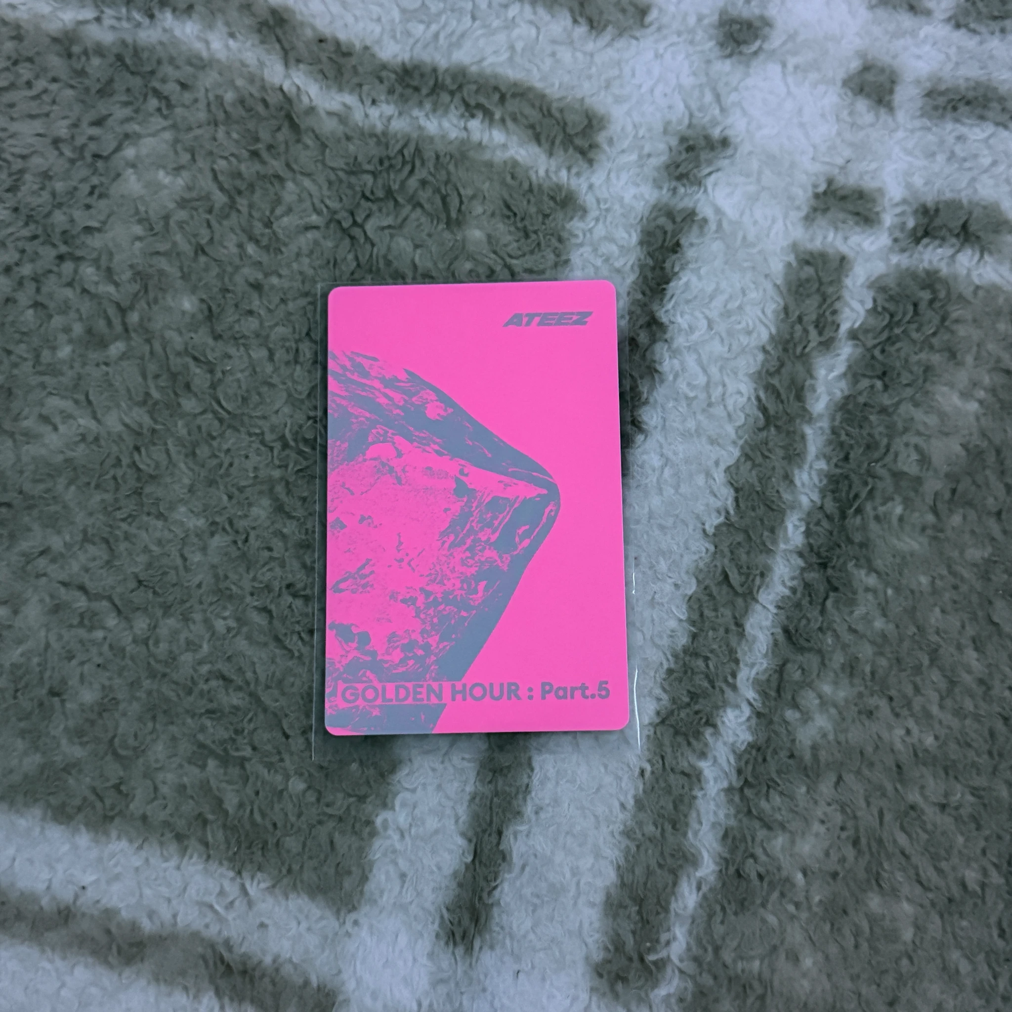 ATEEZ Jongho ATEEZ - Jongho - GOLDEN HOUR : Part.5 Album album photocard poca album A version listing photo 2