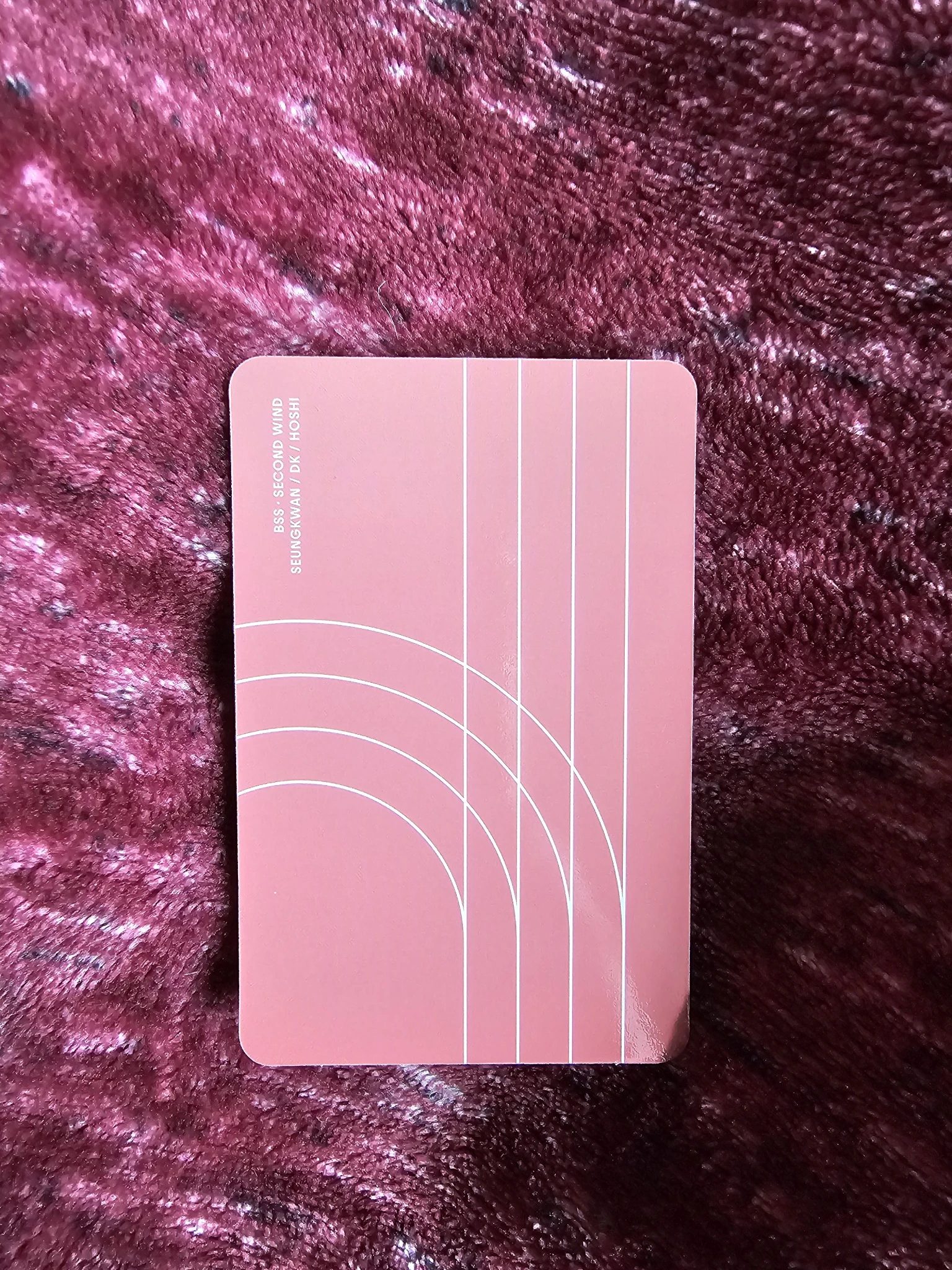 SEVENTEEN Hoshi SEVENTEEN - Hoshi - Second Wind Album bss album photocard listing photo 2