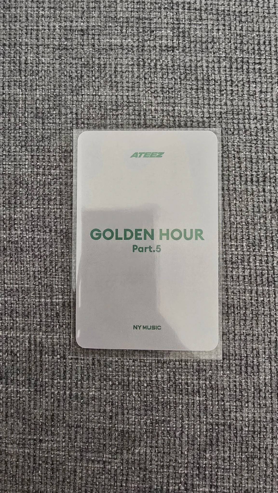 ATEEZ Yeosang ATEEZ - Yeosang - GOLDEN HOUR : Part.5 Album pob (pre-order benefit) ny music photobook version listing photo 2