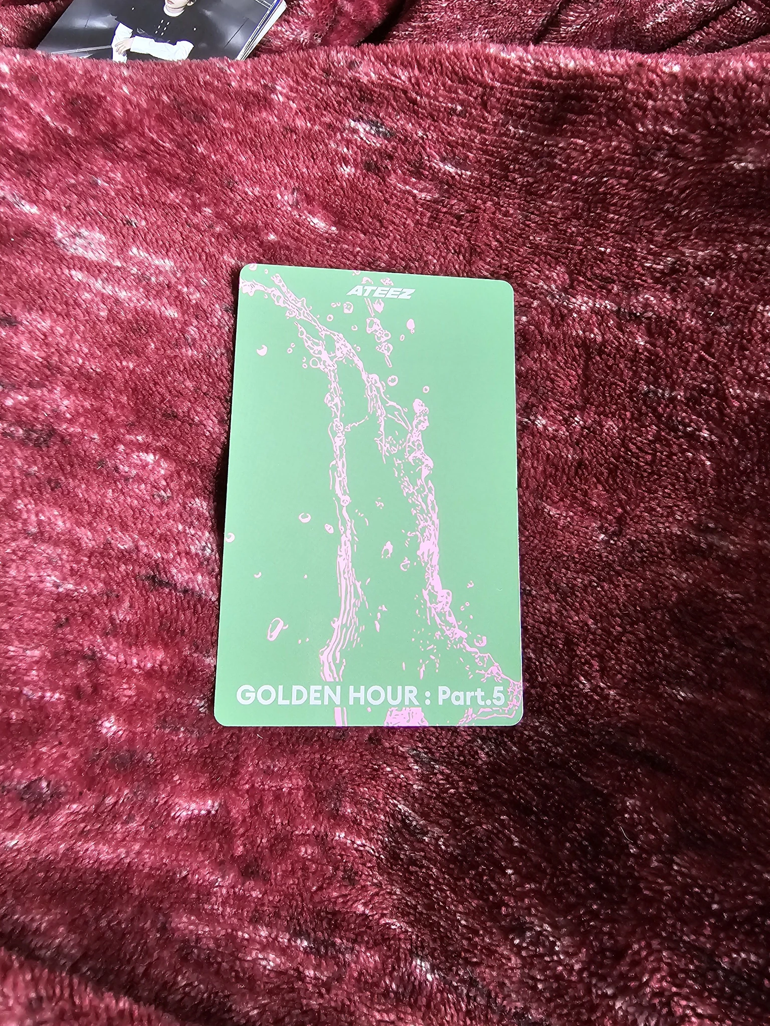 ATEEZ Jongho ATEEZ - Jongho - GOLDEN HOUR : Part.5 Album album photocard Z version listing photo 2