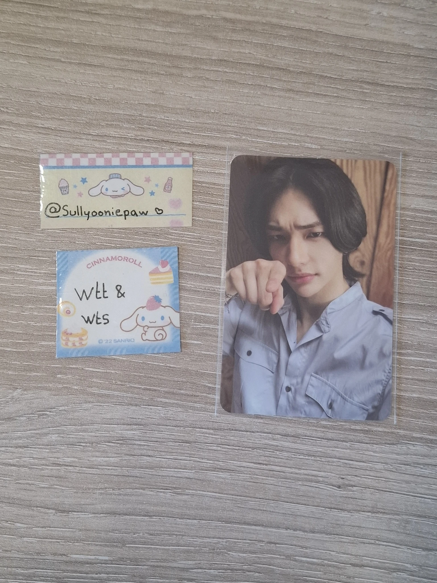 Stray Kids Hyunjin Stray Kids - Hyunjin - NoEasy Album album photocard double-sided front side listing photo 2