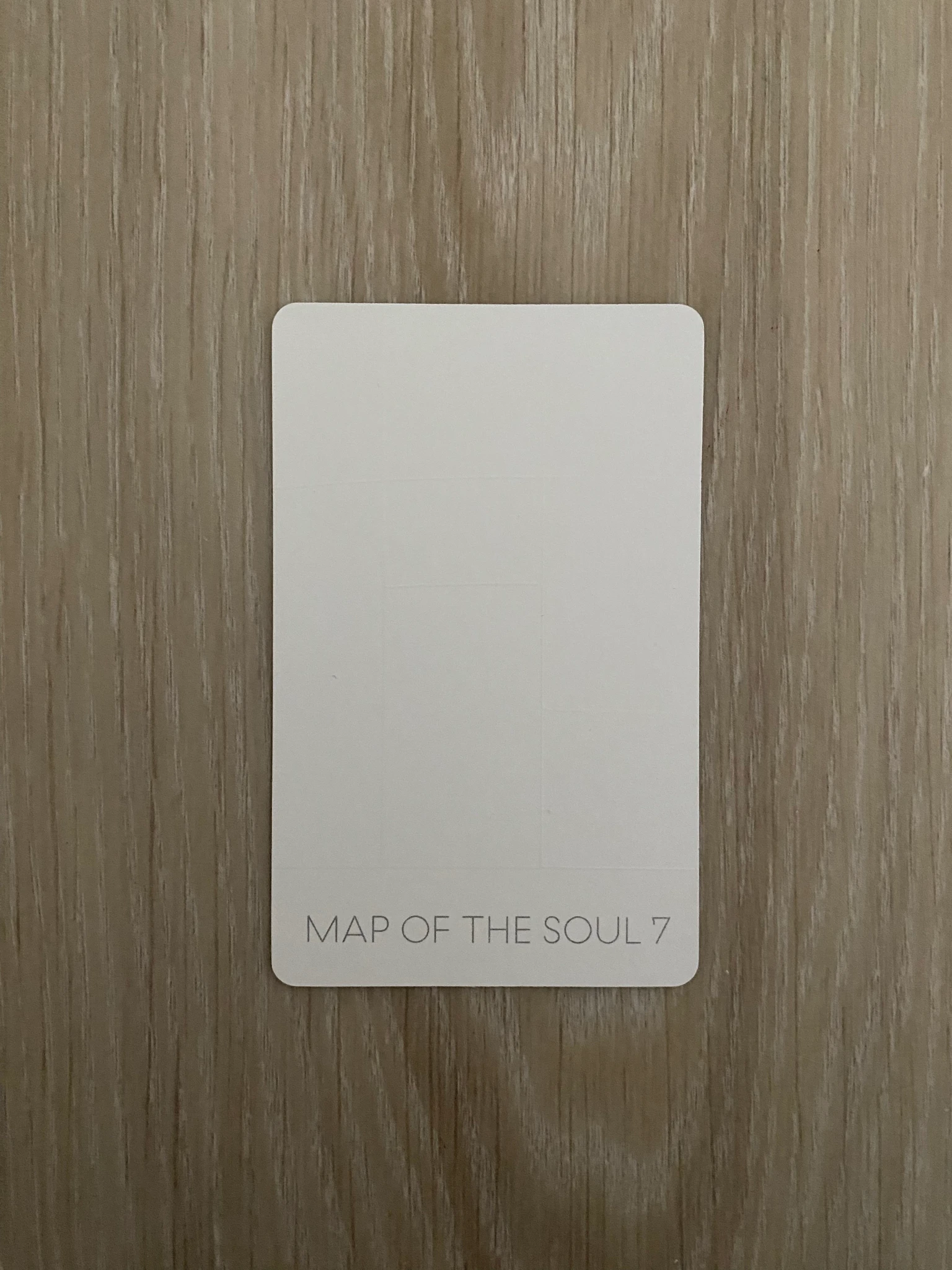 BTS Jin BTS - Jin - Map of the Soul: 7 Album album photocard ver. 2 listing photo 2