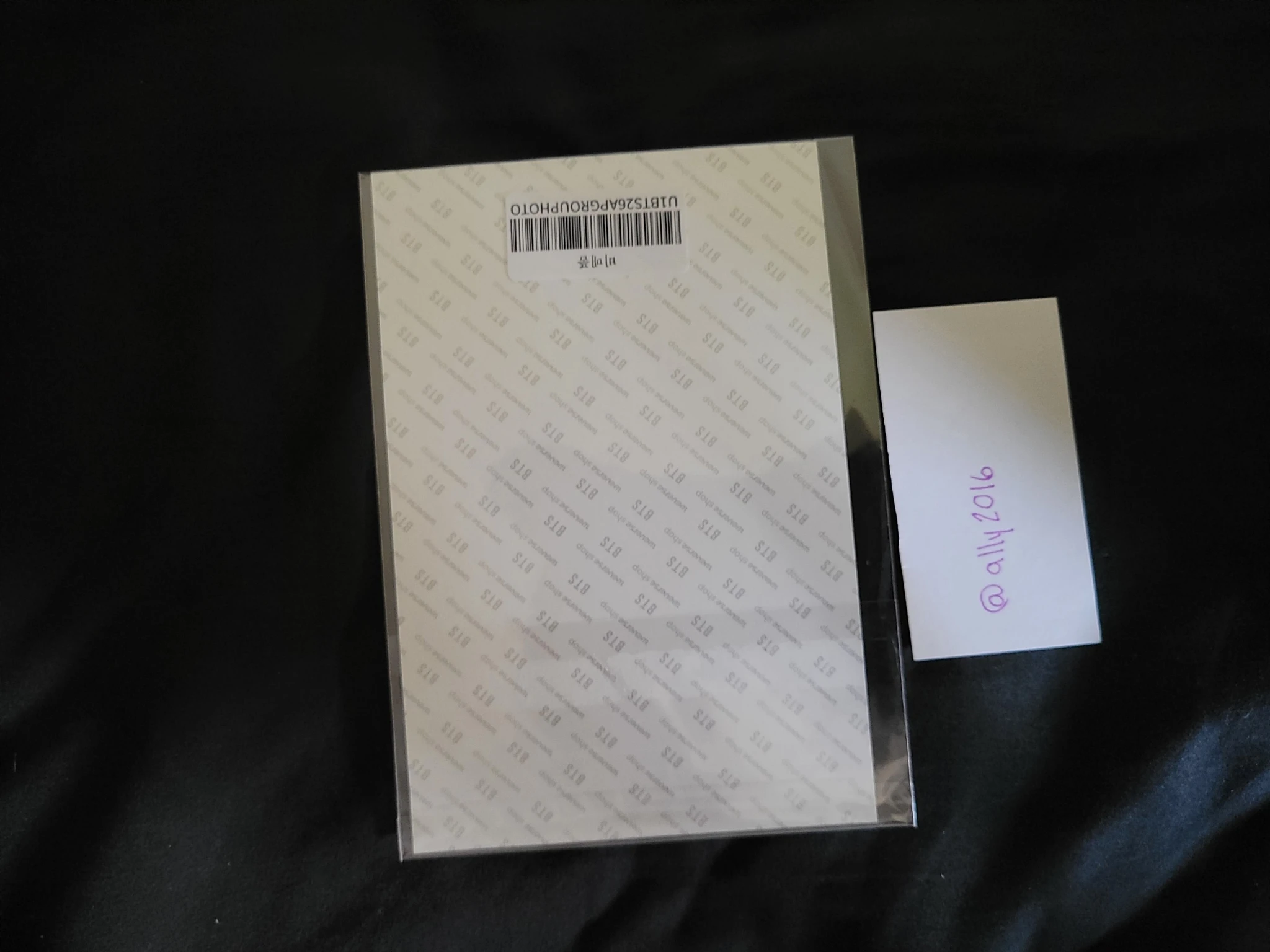 BTS BTS - Arirang Album weverse global shop (wvg) pob (pre-order benefit) postcard listing photo 2