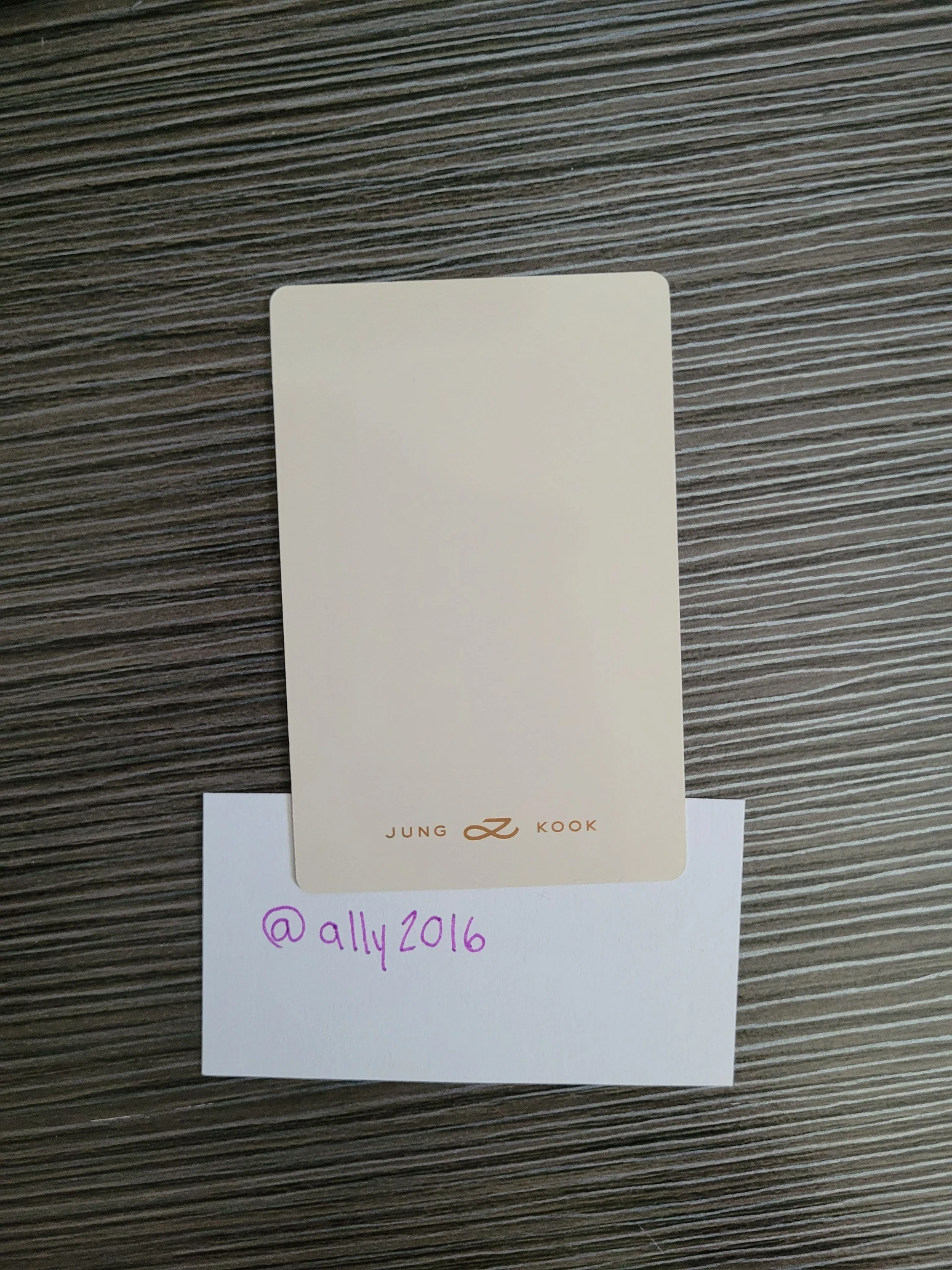 BTS Jungkook BTS - Jungkook - Golden Album album photocard listing photo 2