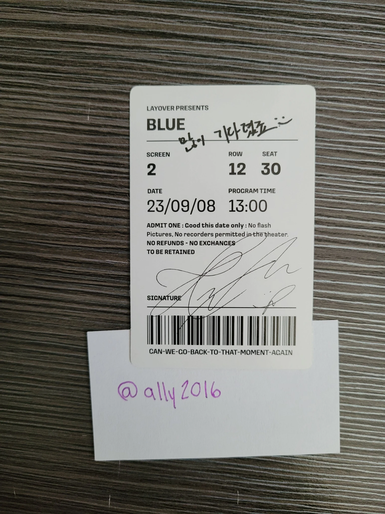 BTS V BTS - V - Layover Album album photocard ver. 3 listing photo 2