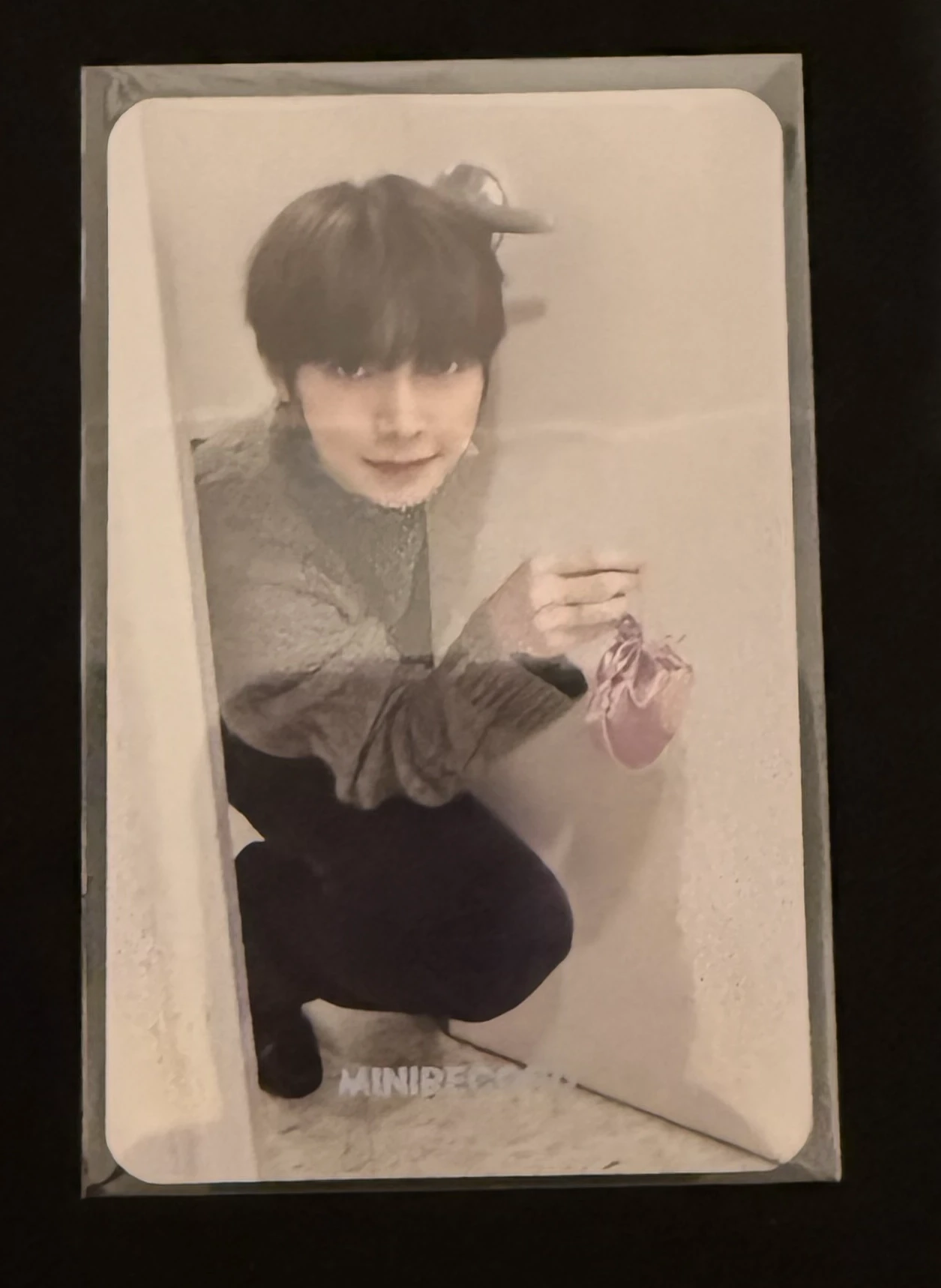 ATEEZ Yeosang ATEEZ - Yeosang - THE WORLD EP.FIN: WILL Album minirecord video call fansign i picked it up double-sided listing photo 2