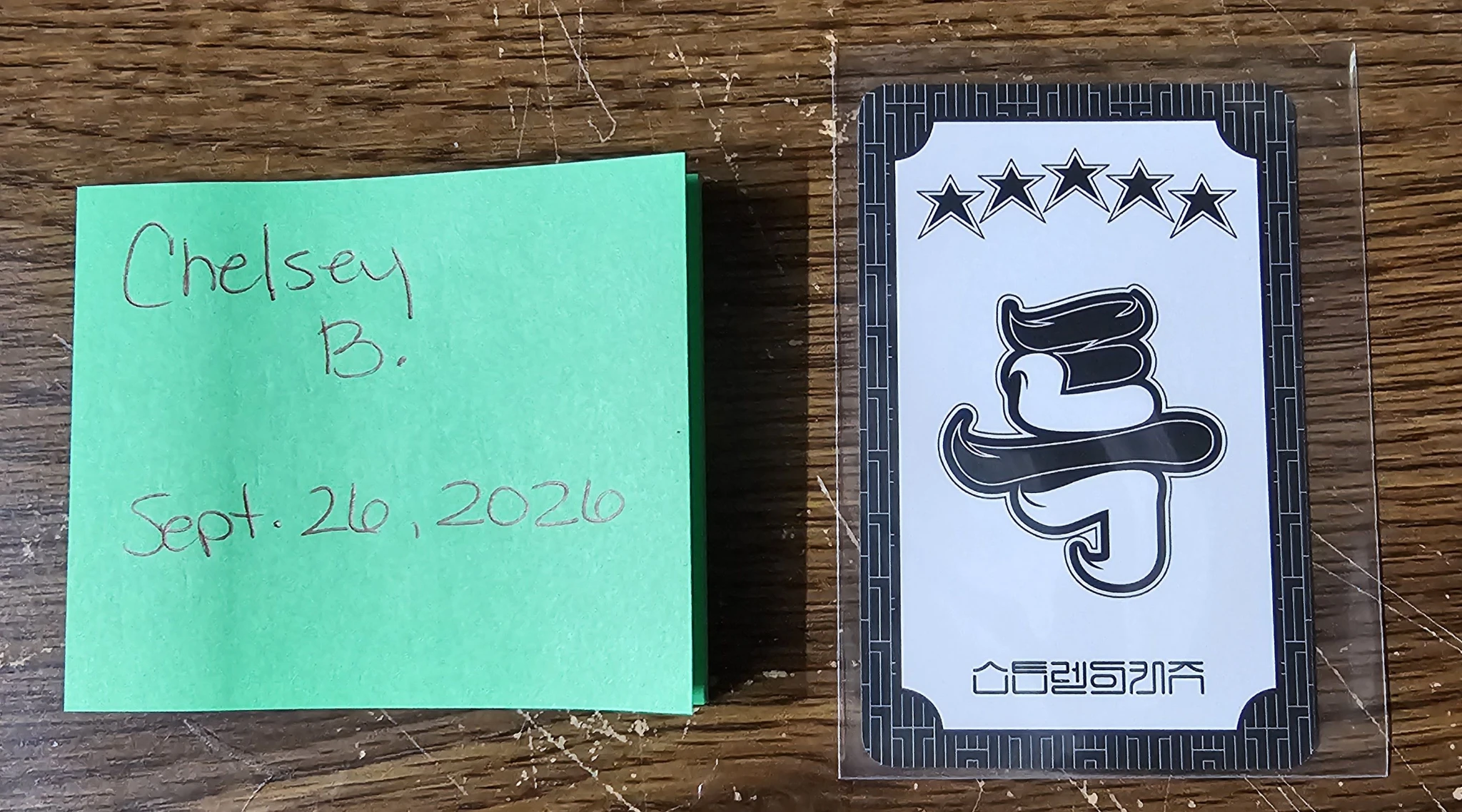 Stray Kids Changbin Stray Kids - Changbin - 5-STAR Album album photocard concept photocard A version listing photo 2