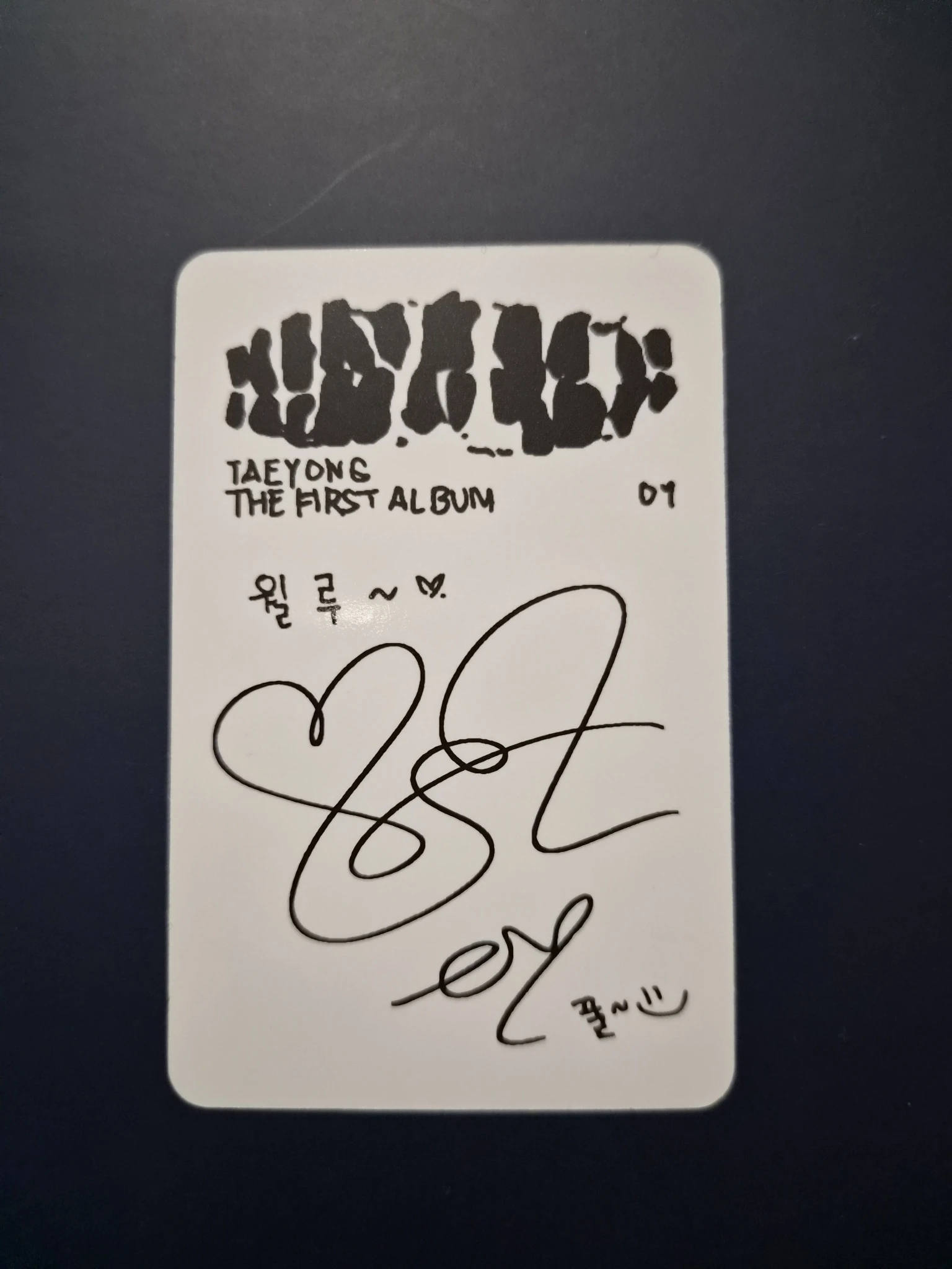 NCT Taeyong NCT - Taeyong - WYLD Album solo album jewel case version album photocard listing photo 2