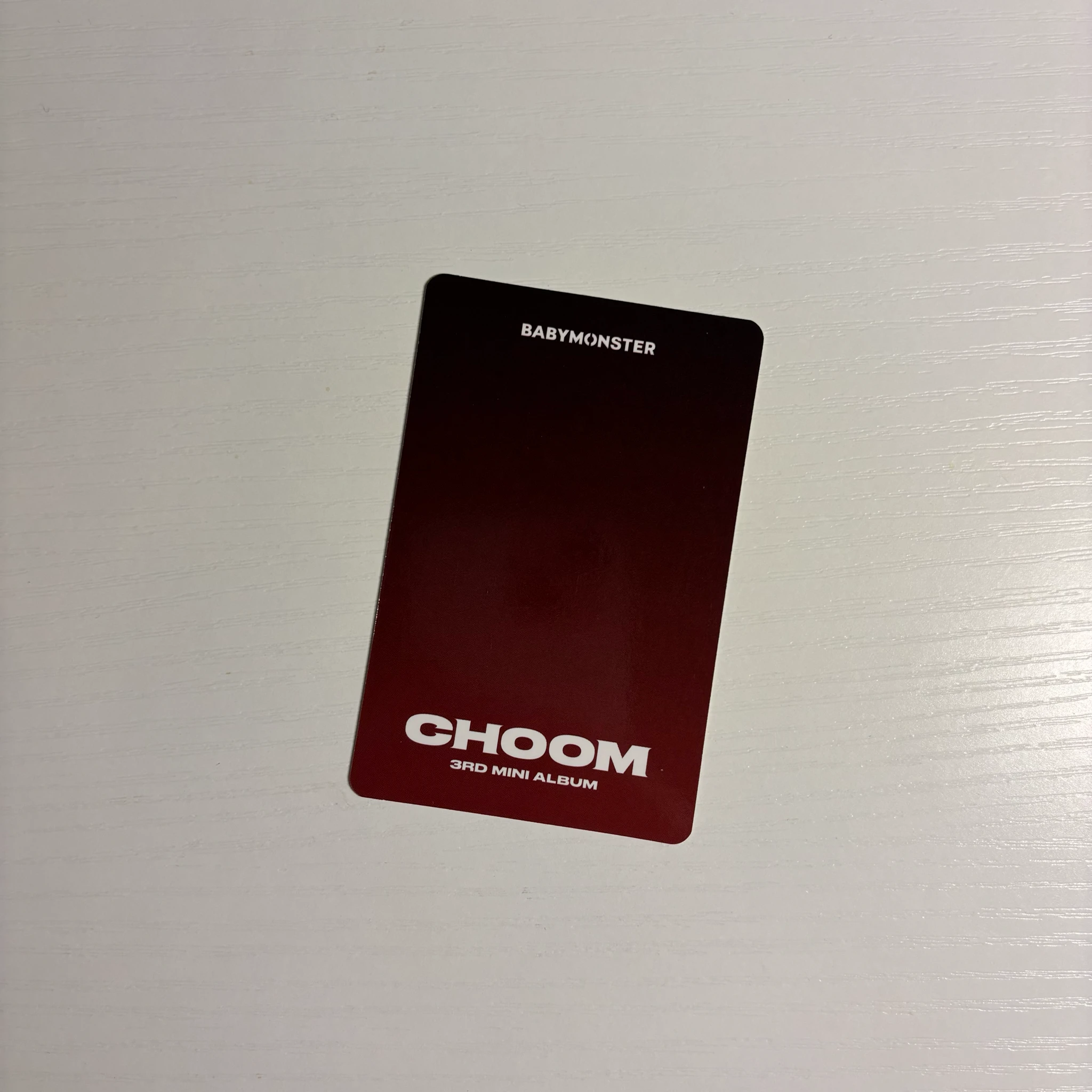 BABYMONSTER Chiquita BABYMONSTER - Chiquita - Choom Album album photocard crimson version listing photo 2