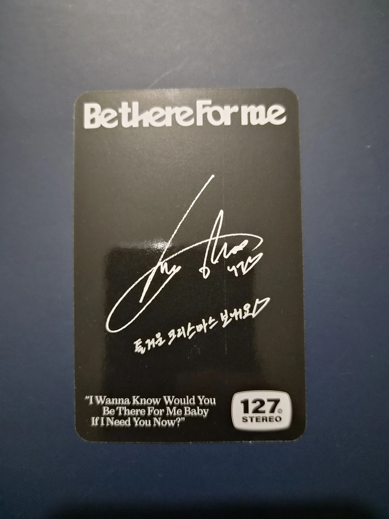 NCT 127 Yuta NCT 127 - Yuta - Be There For Me Album walmart exclusive listing photo 2