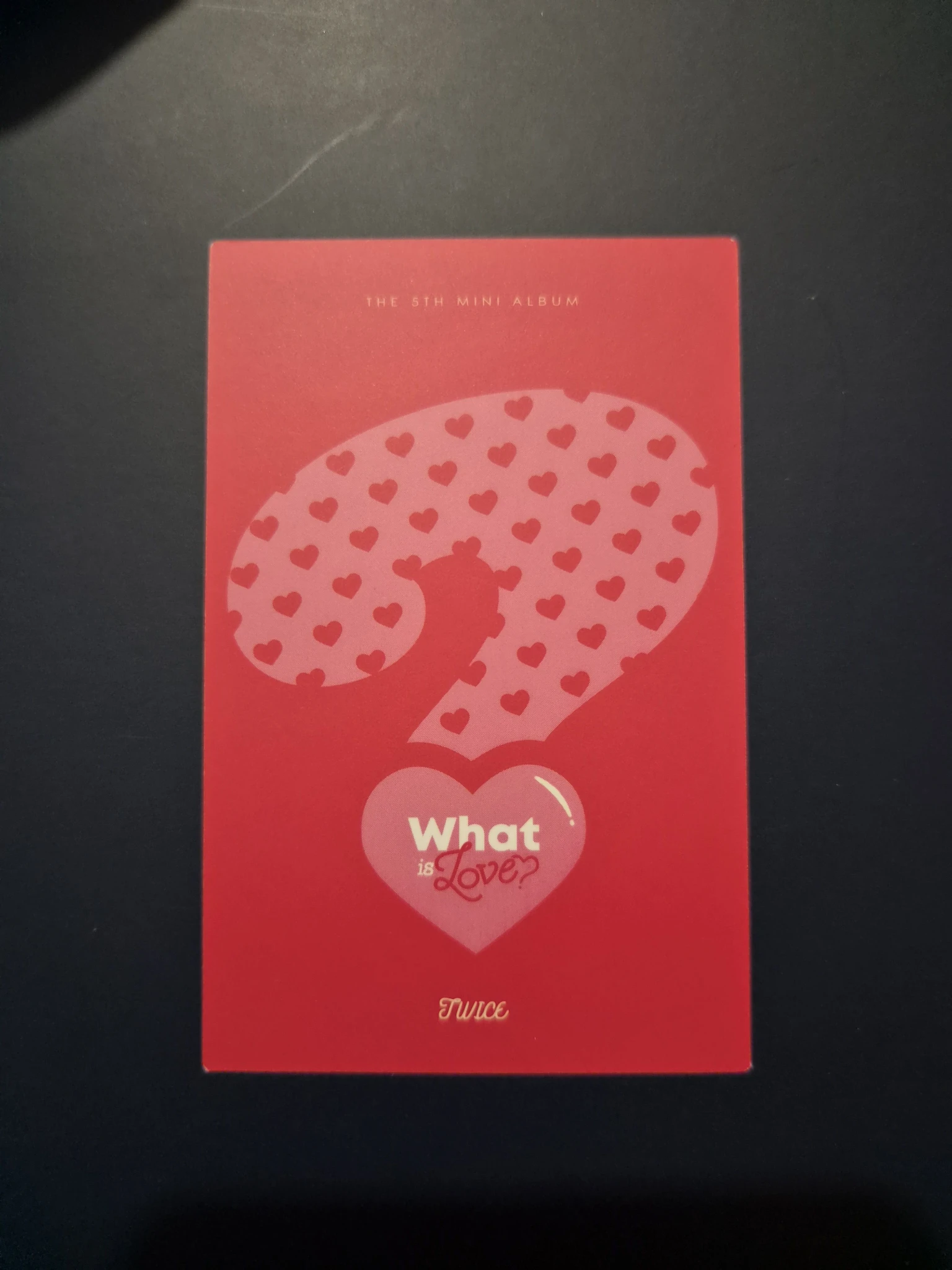 TWICE Jihyo TWICE-Jihyo-Album-what is love listing photo 2