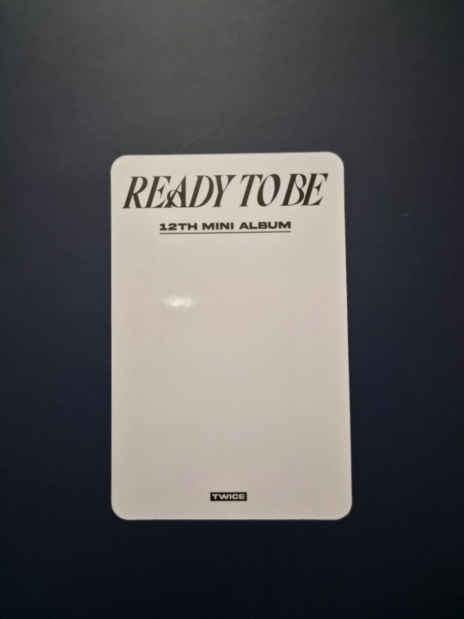 TWICE TWICE-Jihyo-Album-READY TO BE listing photo 2