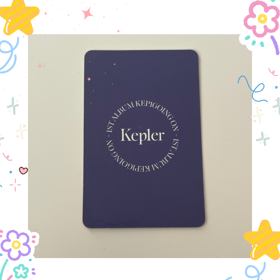 Kep1er Yeseo Kep1er - Yeseo - Kep1going On Album album photocard nous version listing photo 2