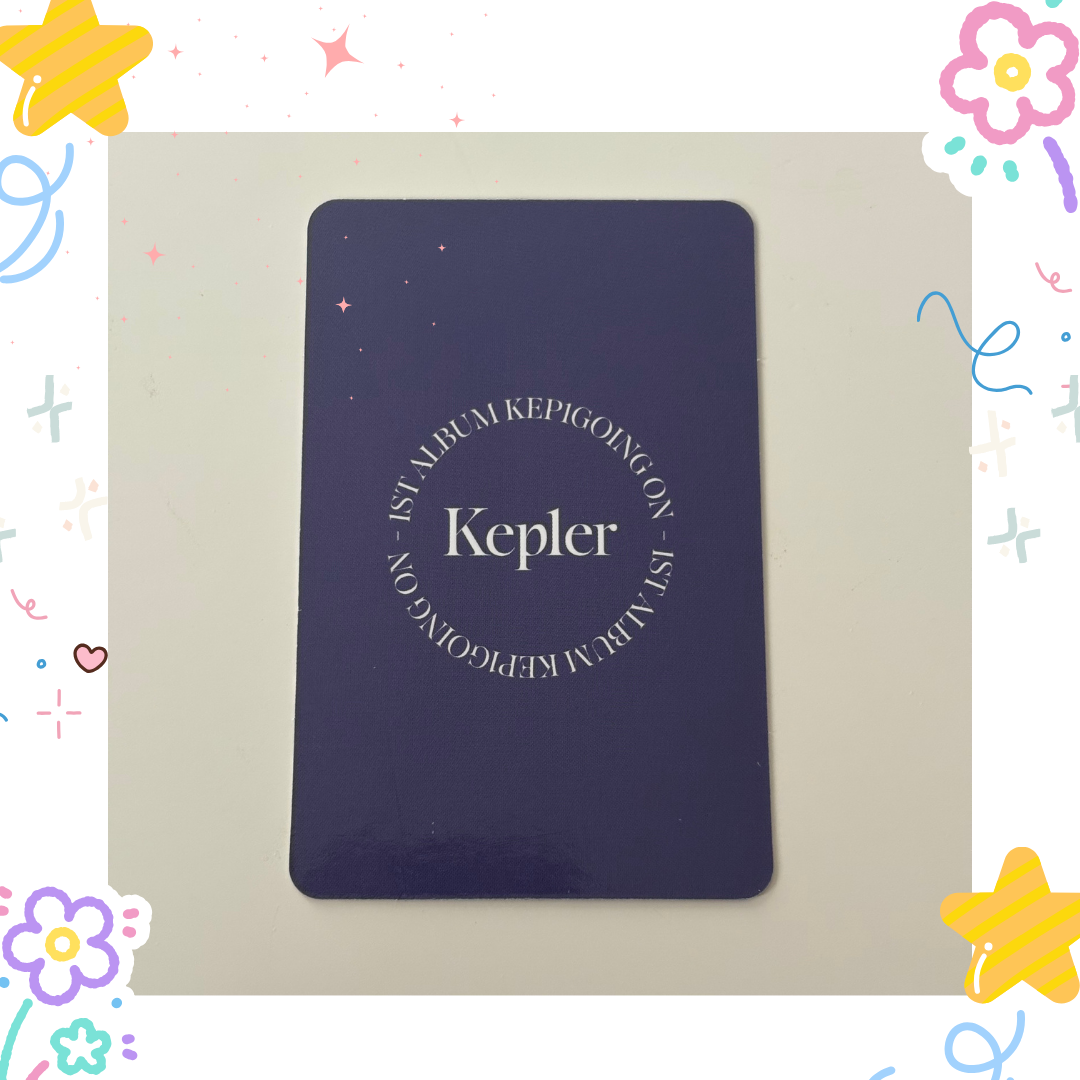 Kep1er Chaehyun Kep1er - Chaehyun - Kep1going On Album album photocard nous version listing photo 2