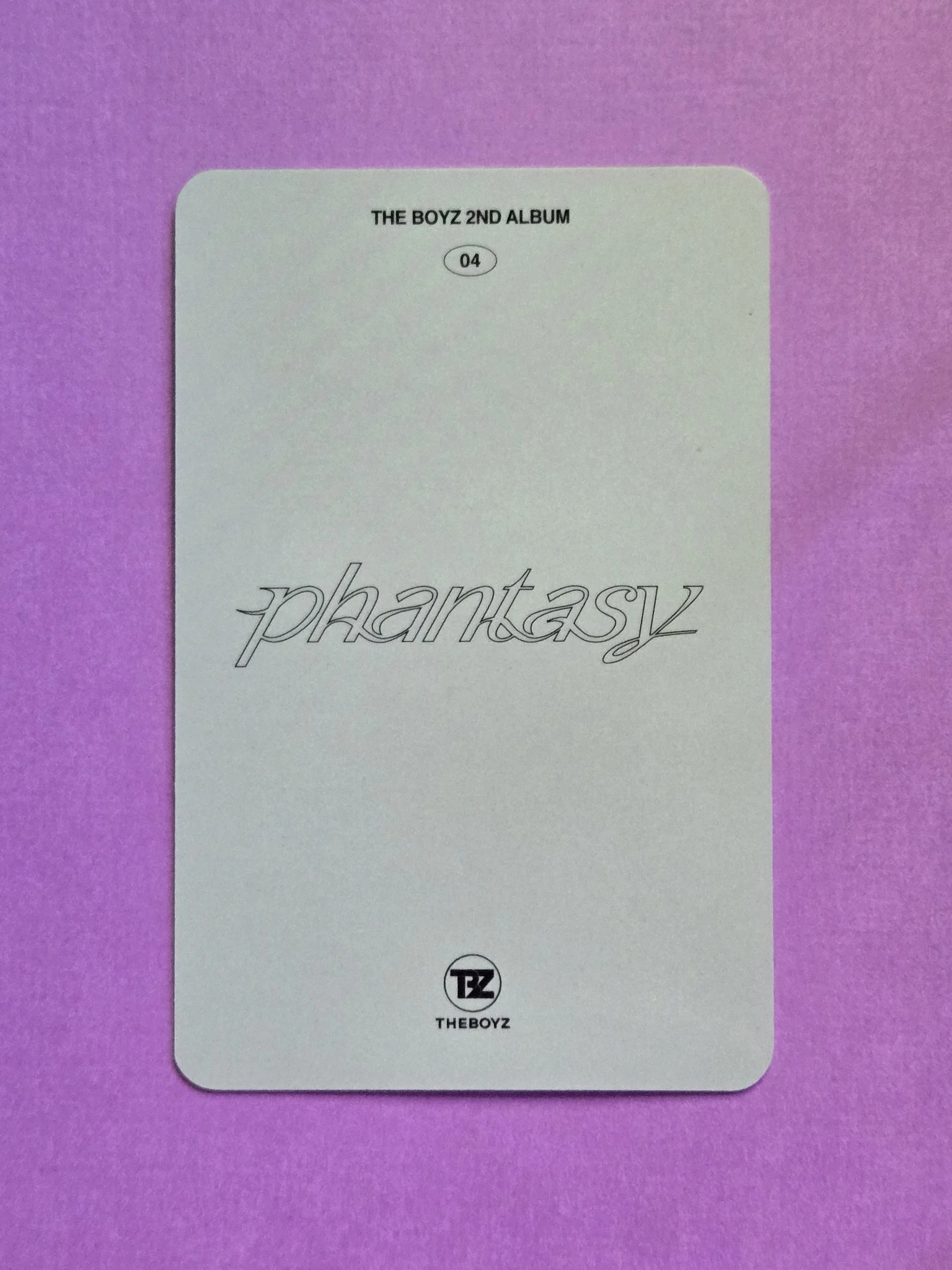 THE BOYZ Hyunjae THE BOYZ - Hyunjae - Phantasy POP-UP Store Event trading card listing photo 2