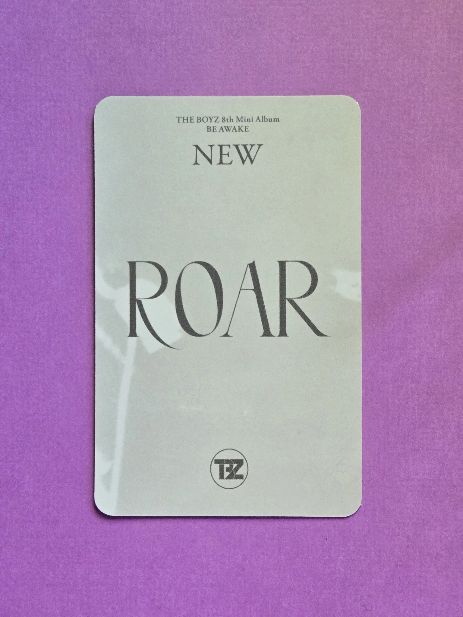 THE BOYZ New THE BOYZ - New - Be Awake Album album photocard realize version listing photo 2