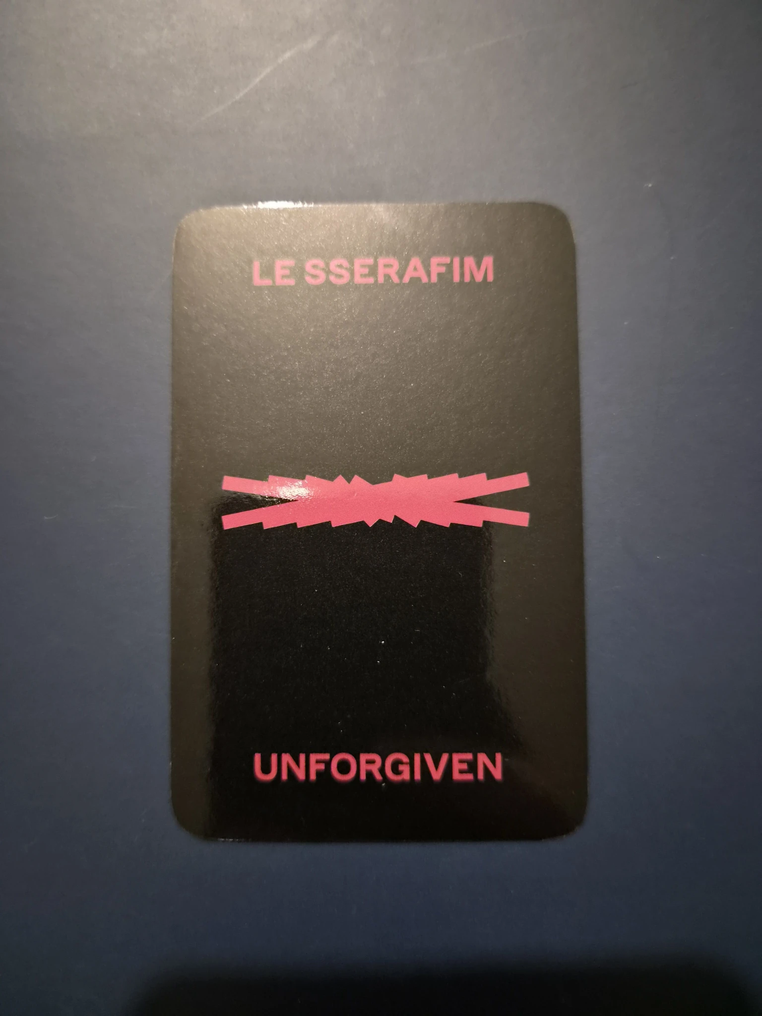 LE SSERAFIM Hong Eunchae LE SSERAFIM - Hong Eunchae - UNFORGIVEN Album ktown4u pre-order benefit (pob) compact version listing photo 2