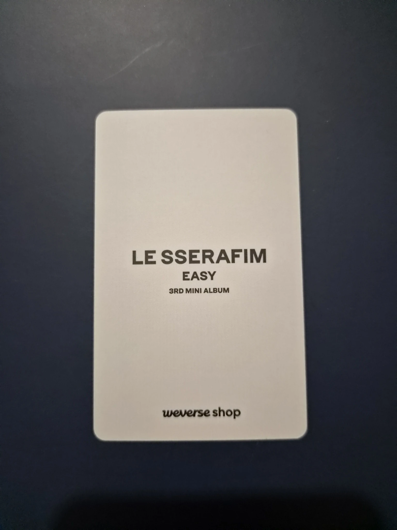 LE SSERAFIM Kazuha LE SSERAFIM - Kazuha - EASY Album album live showcase compact ver. listing photo 2