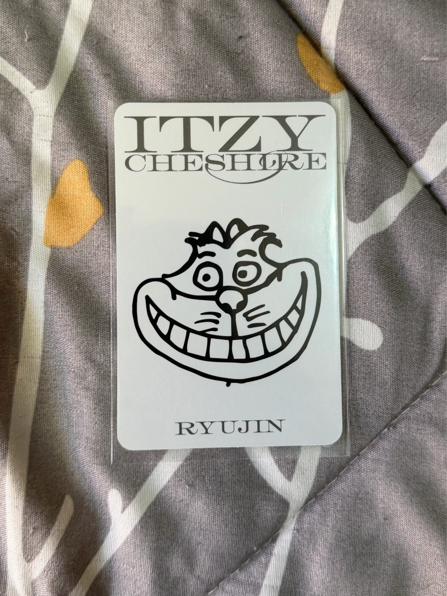 ITZY Ryujin ITZY - Ryujin - Cheshire Album album photocard standard version listing photo 2