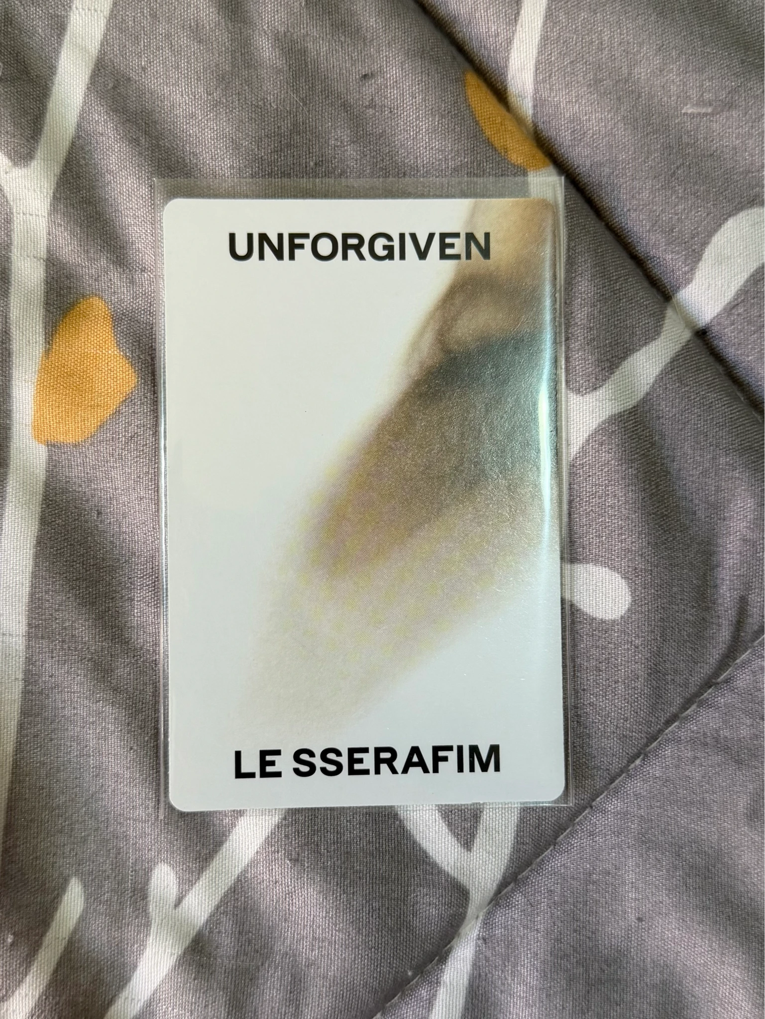 LE SSERAFIM LE SSERAFIM - UNFORGIVEN Album album photocard horizontal target exclusive listing photo 2