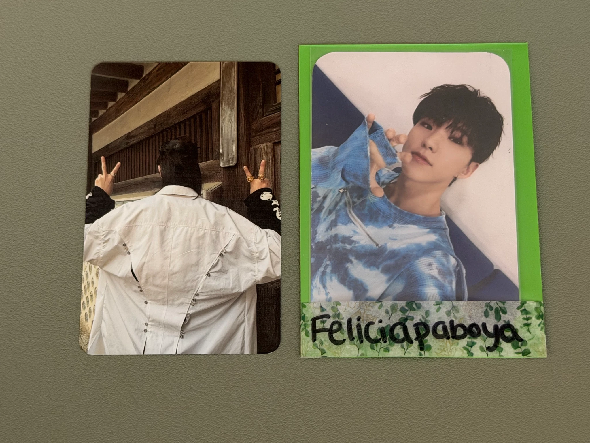 Stray Kids Hyunjin Stray Kids - Hyunjin - HOP Album skzhop version double-sided front side album photocard listing photo 2