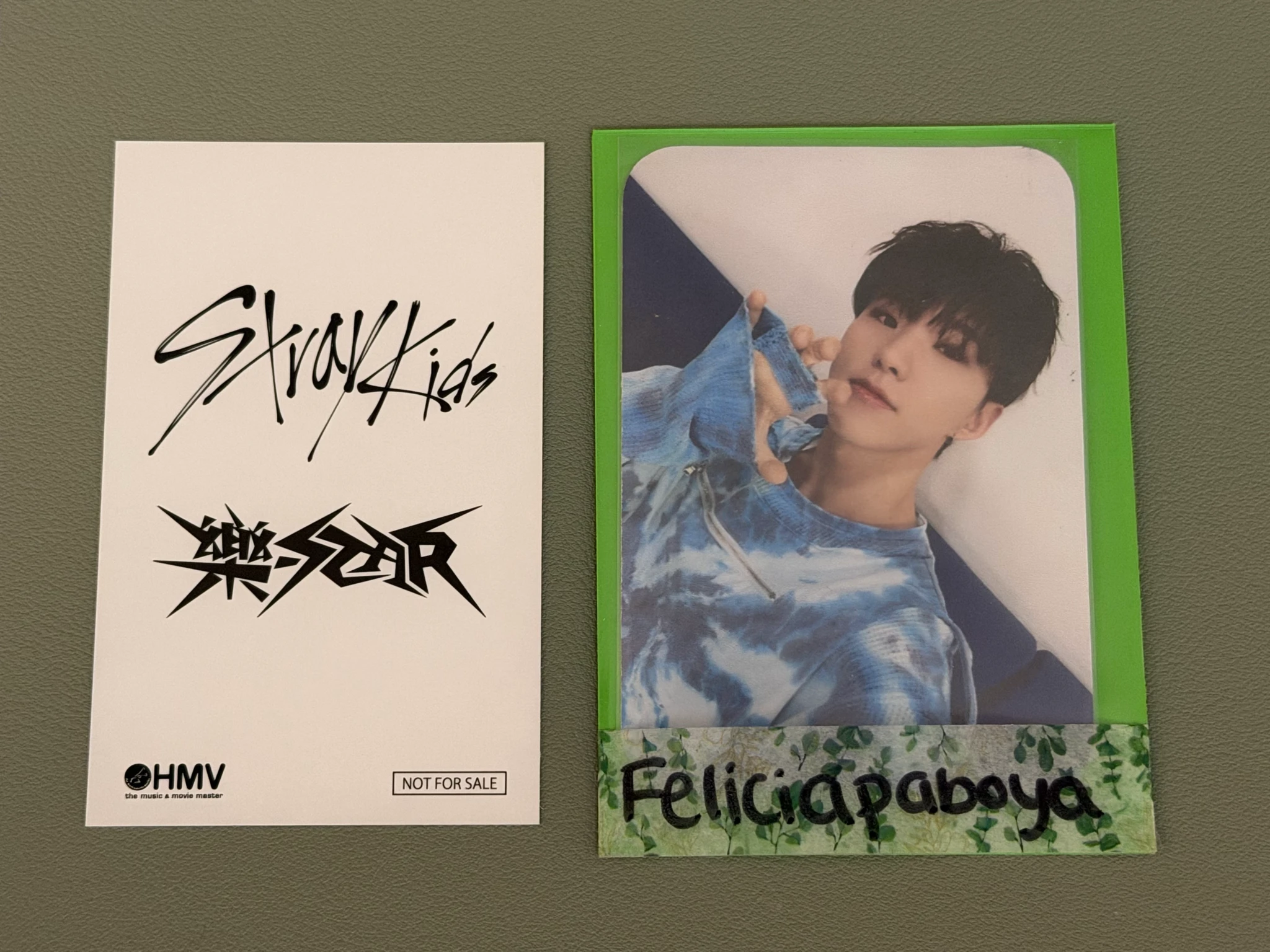 Stray Kids Seungmin Stray Kids - Seungmin - Rock-Star Album pre-order benefit (pob) hmv listing photo 2