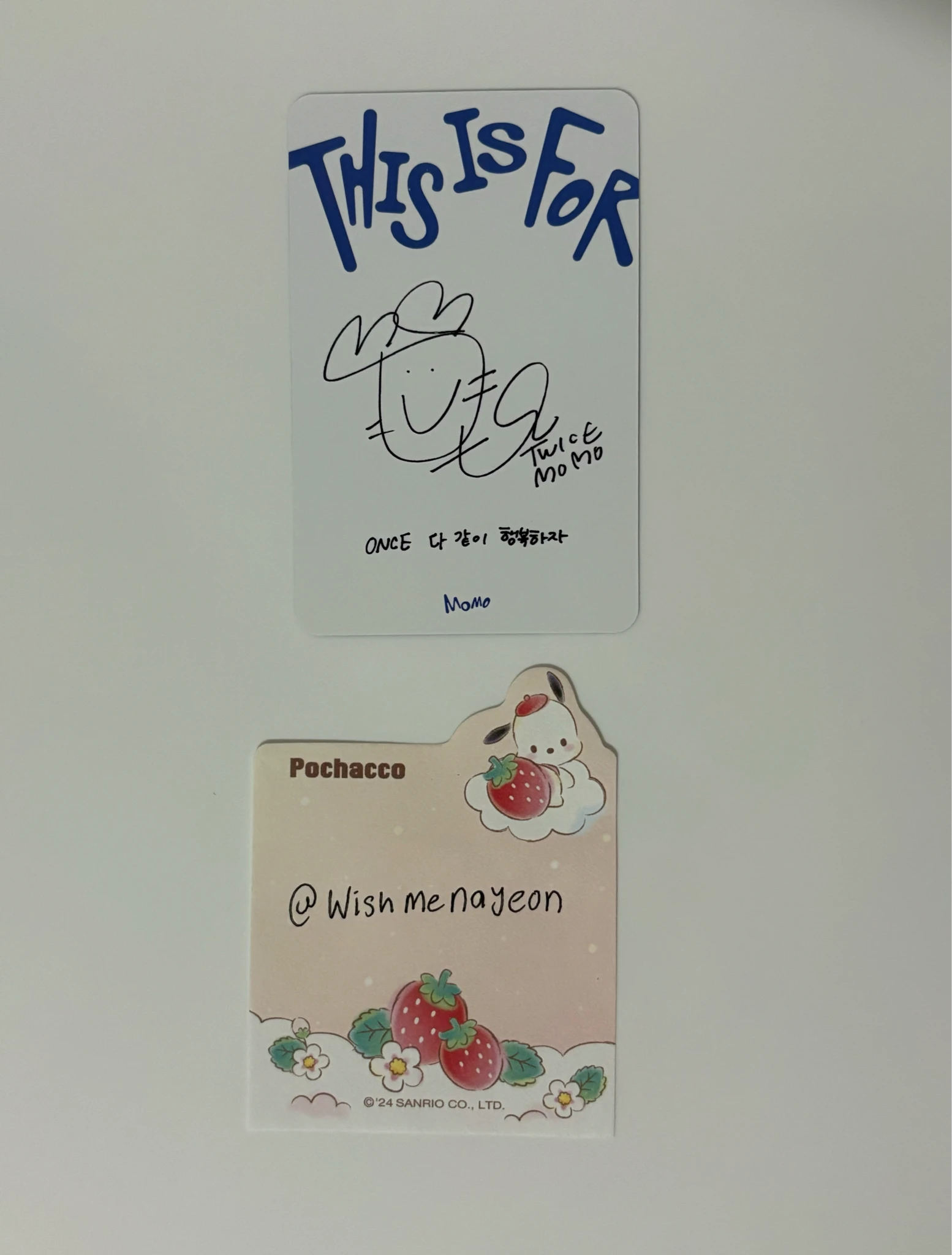 TWICE Momo TWICE-Momo-Album-this is for listing photo 2