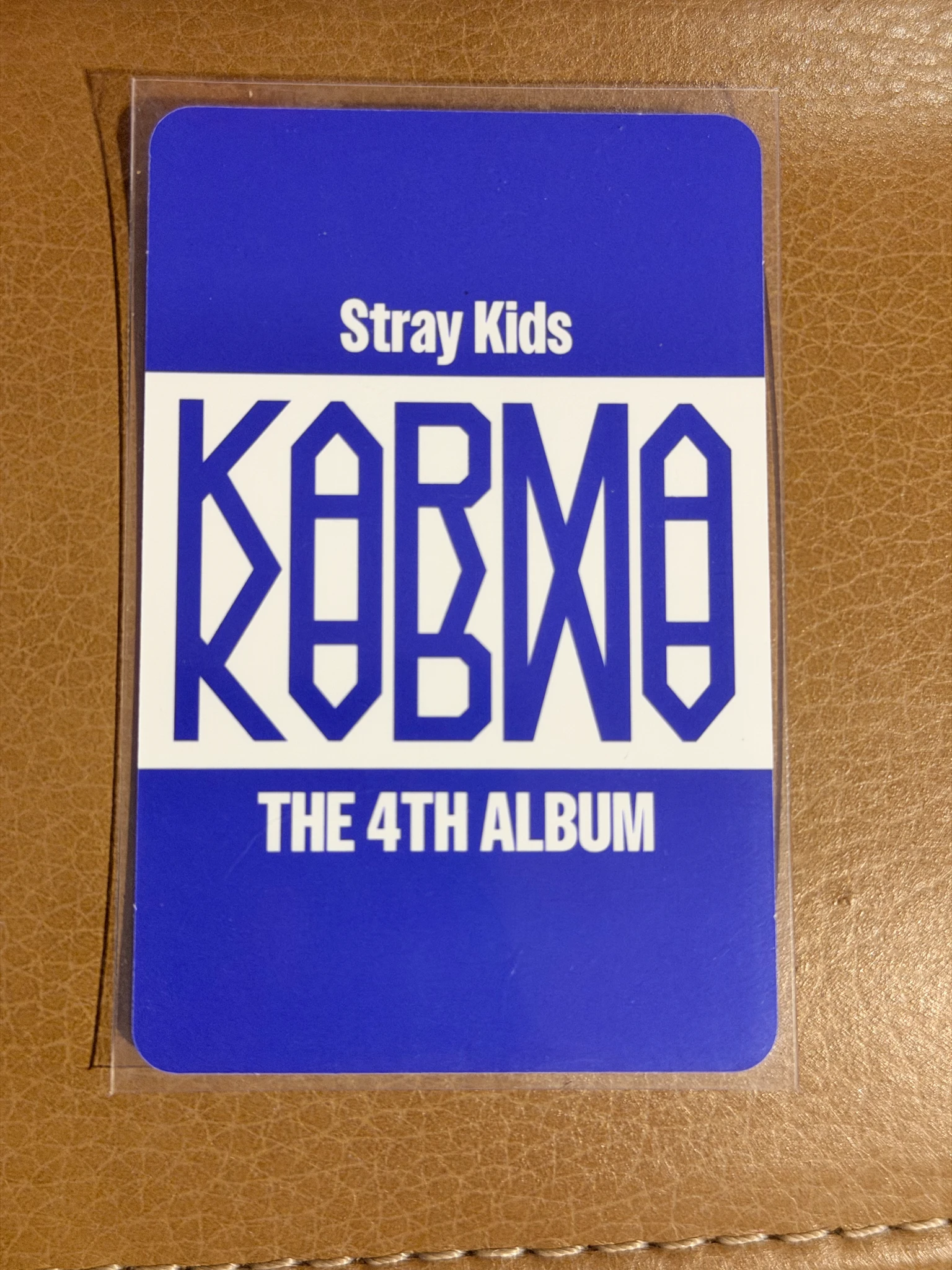 Stray Kids Hyunjin Stray Kids - Hyunjin - KARMA Album album photocard accordion version listing photo 2