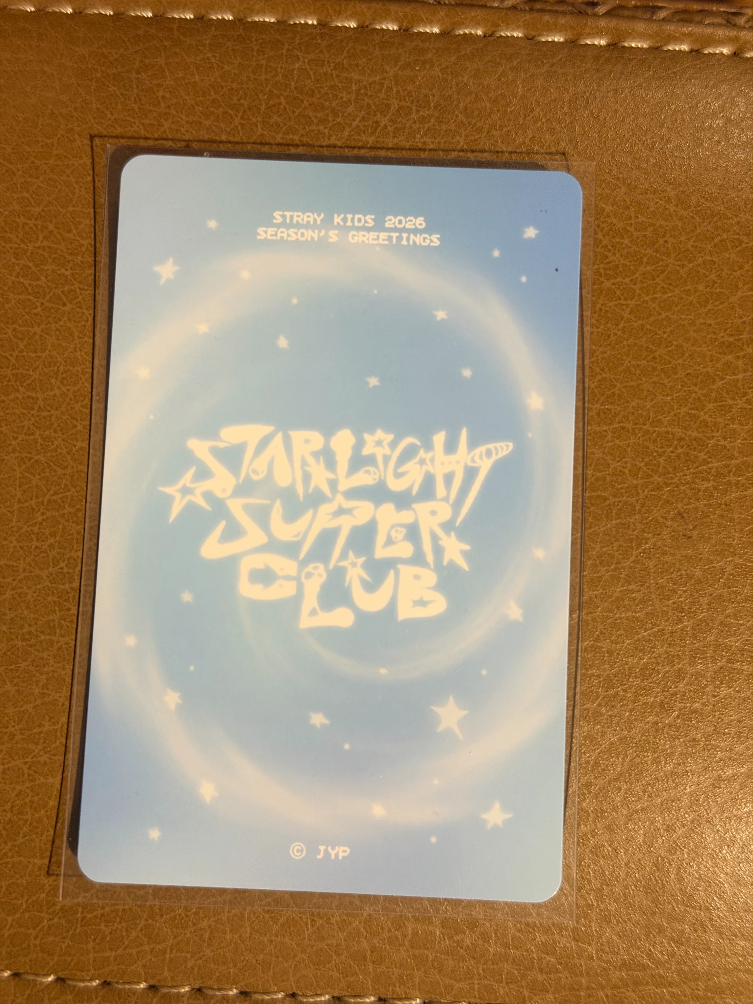 Stray Kids Bang Chan Stray Kids - Bang Chan - 2026 Season's Greetings - Starlight Supper Club Other photocard set listing photo 2