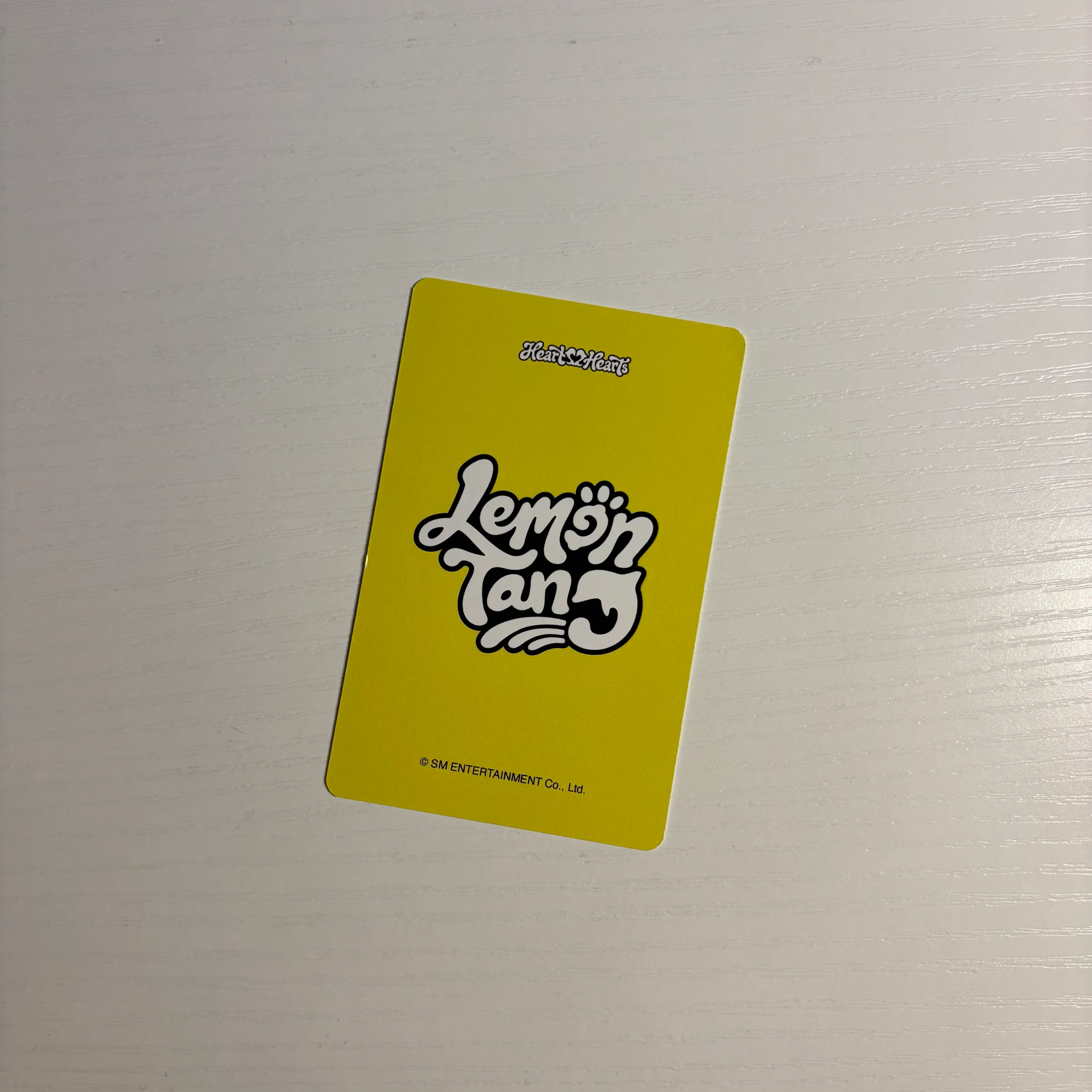 Hearts2Hearts Hearts2Hearts - Juun & Ye-on - Lemon Tang Album k idol shop lucky draw (LD) purchase benefit listing photo 2