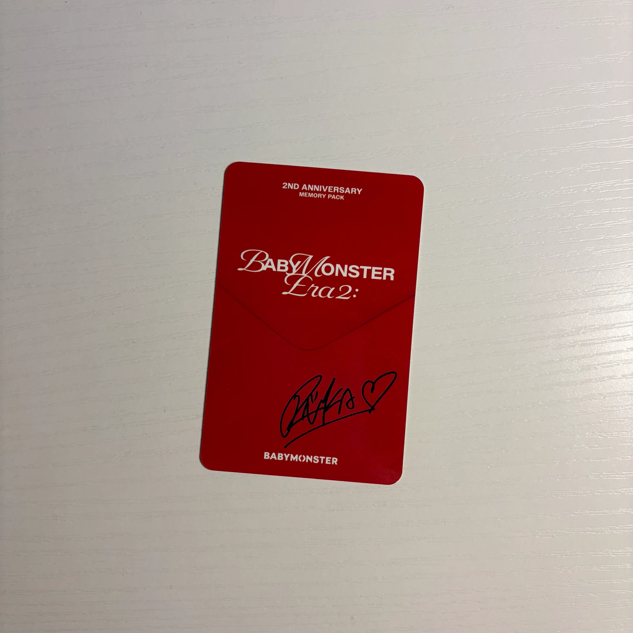 BABYMONSTER Ruka BABYMONSTER - Ruka - Babymonster Era2 : 2nd Anniversary Other 2nd anniversary photocard set listing photo 2