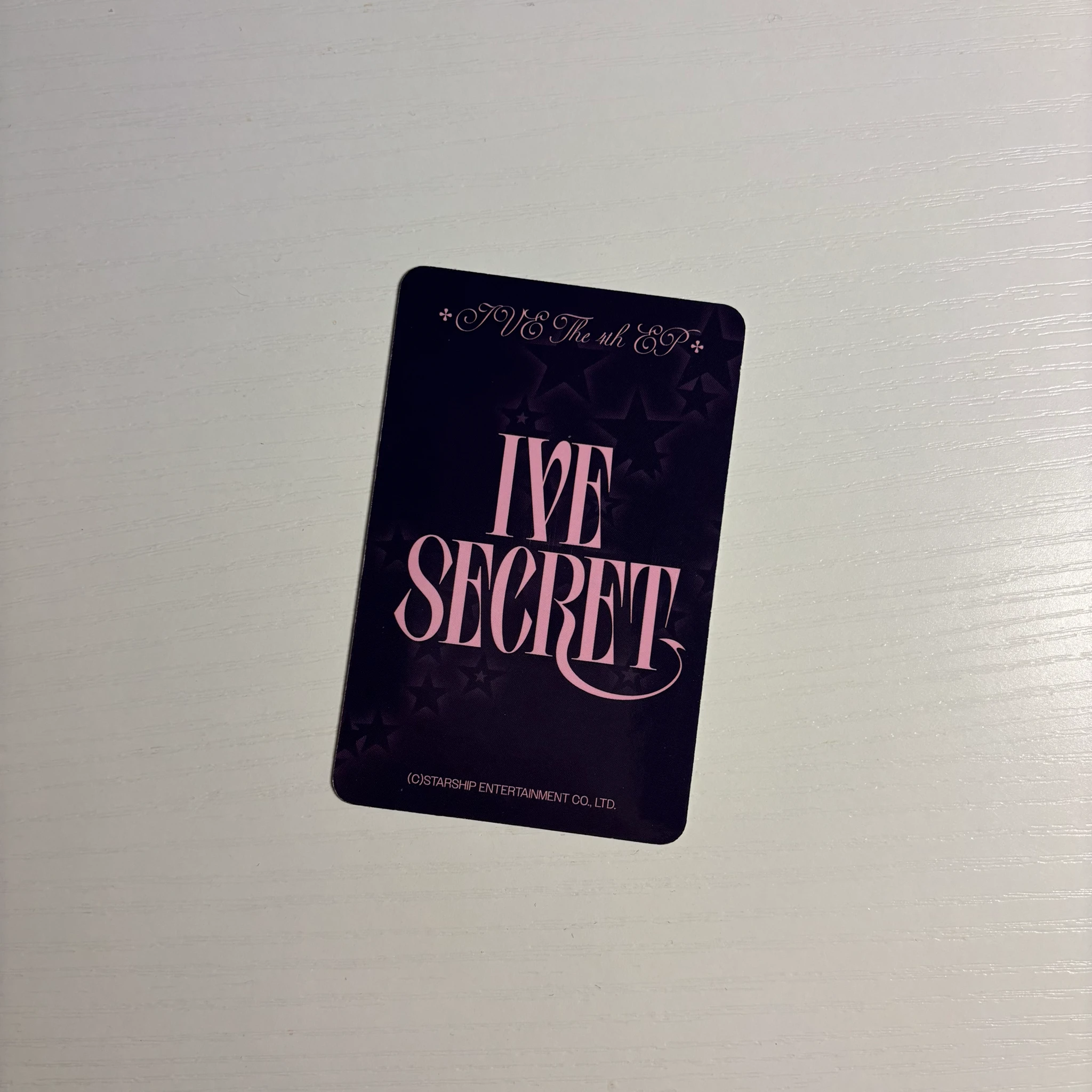 IVE Leeseo IVE - Leeseo - IVE SECRET Album starship square pob (pre-order benefit) listing photo 2