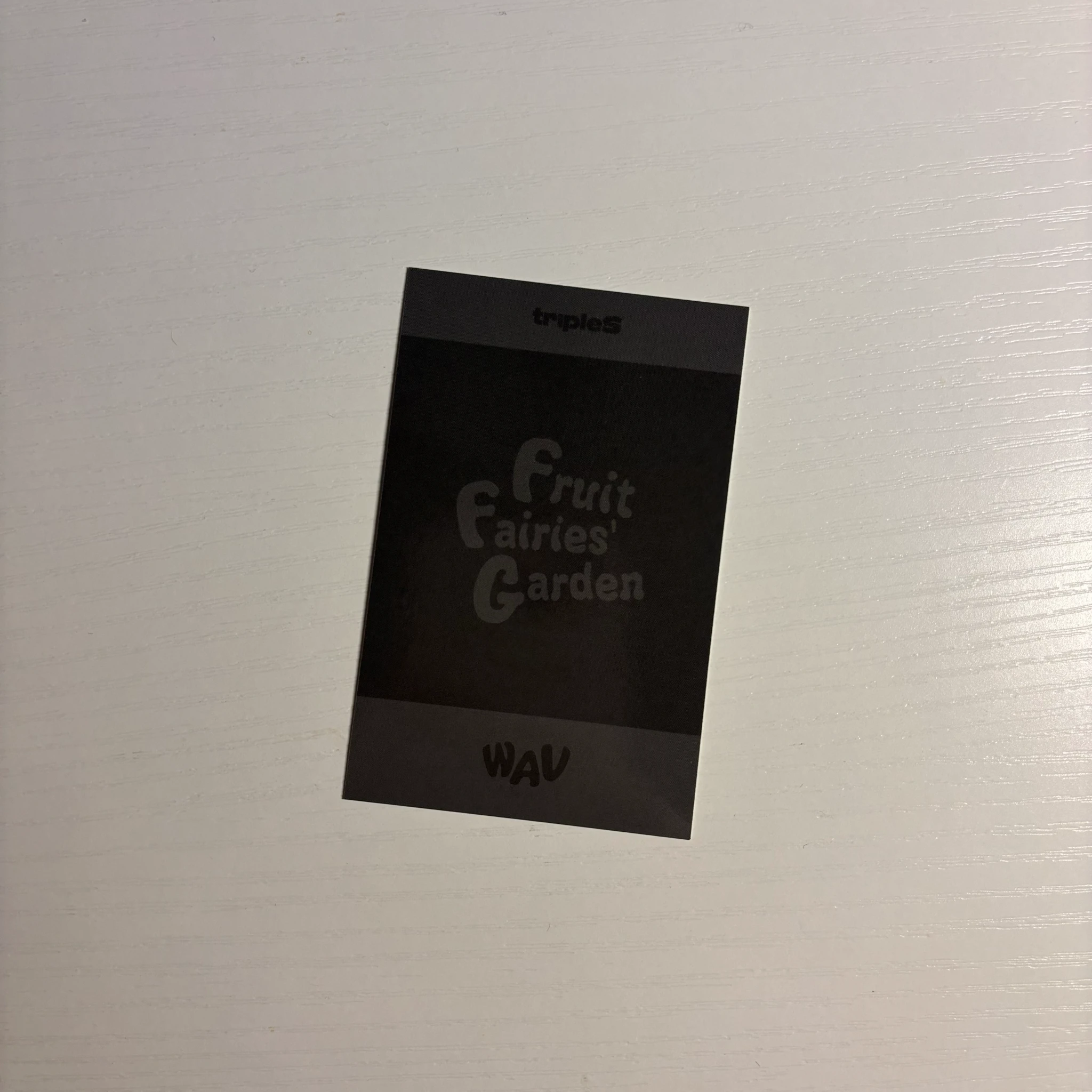 tripleS Kaede tripleS - Kaede - Fruit Fairies' Garden (WAV 2nd Recruitment) Other fanclub polaroid merch photocard photocard set listing photo 2