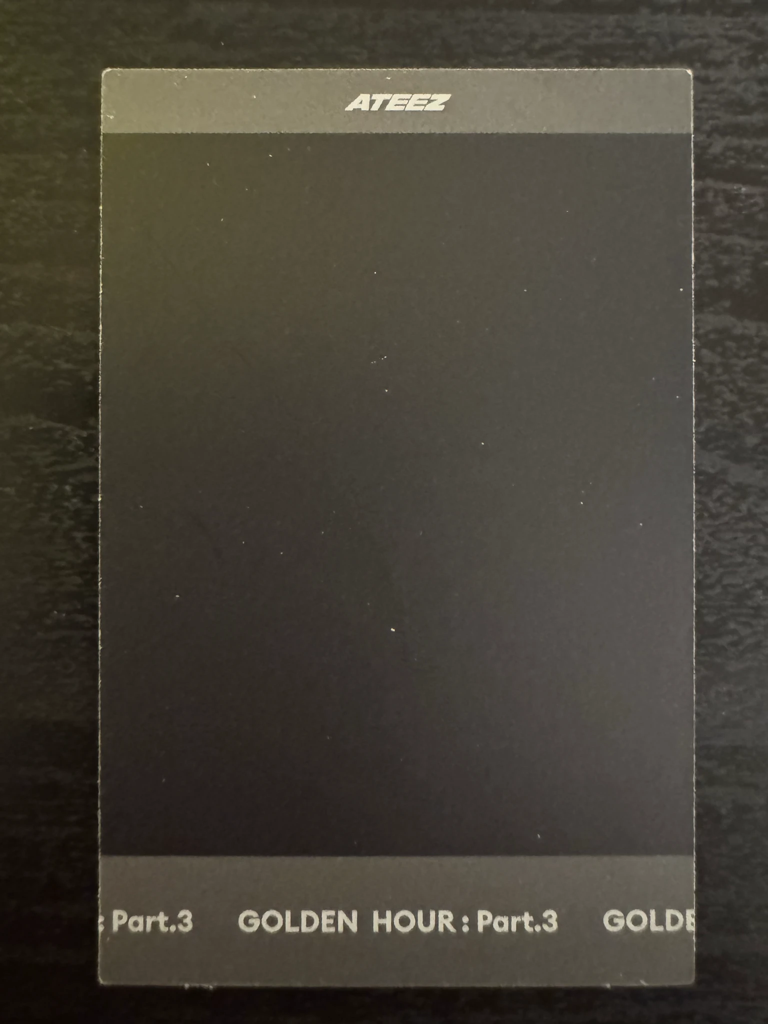 ATEEZ Jongho ATEEZ - Jongho - Golden Hour : Part.3 Album - Poca Album Polaroid listing photo 2