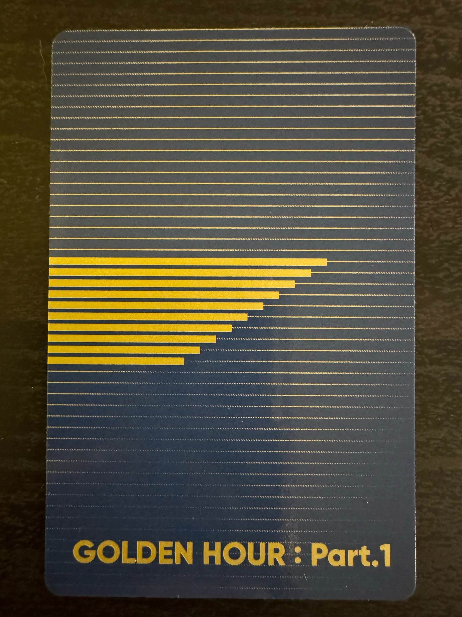 ATEEZ Jongho ATEEZ - Jongho - Golden Hour : Part.1 Album album photocard blue hour version Z version listing photo 2