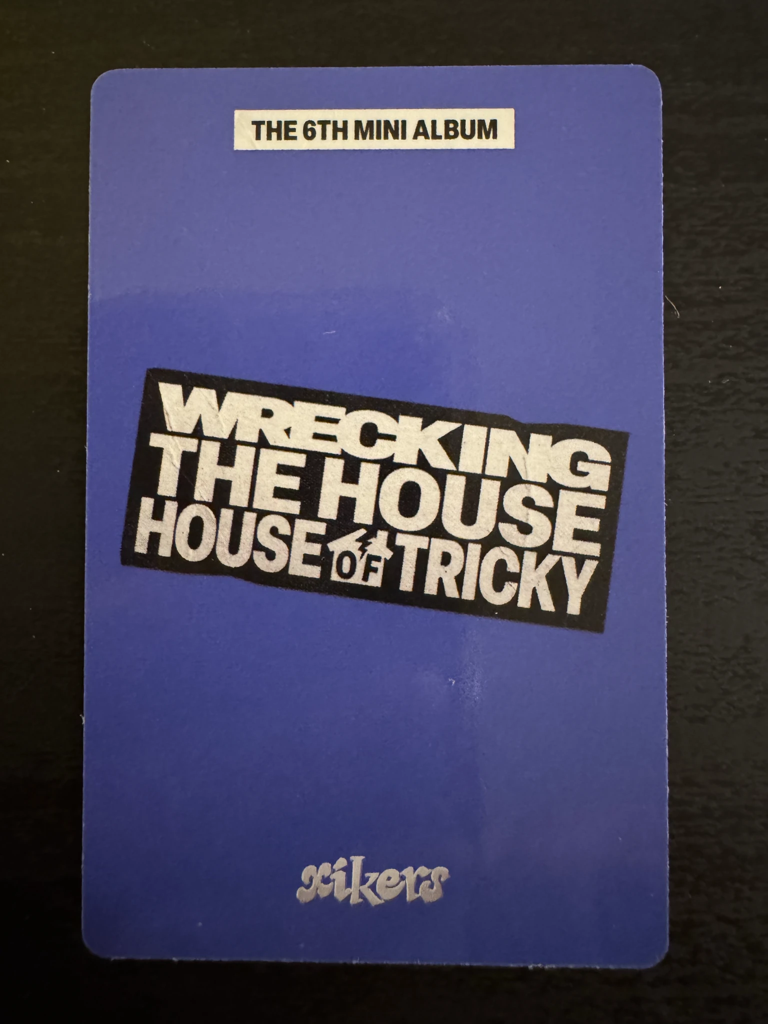 xikers Minjae Xikers - Minjae - HOUSE OF TRICKY : WRECKING THE HOUSE Album poca album listing photo 2