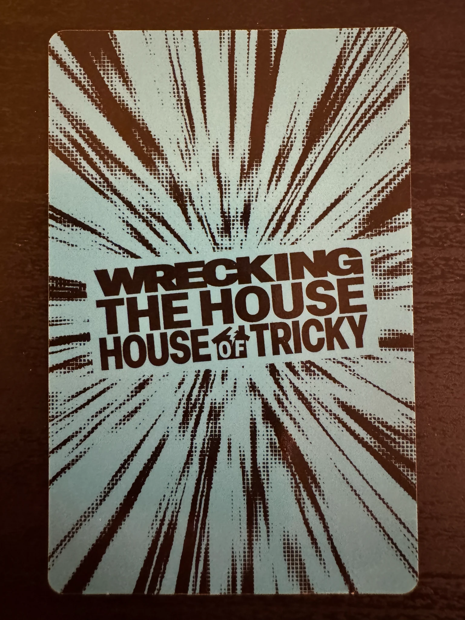 xikers Junmin Xikers - Junmin - HOUSE OF TRICKY : WRECKING THE HOUSE Album album photocard X version version 1 listing photo 2
