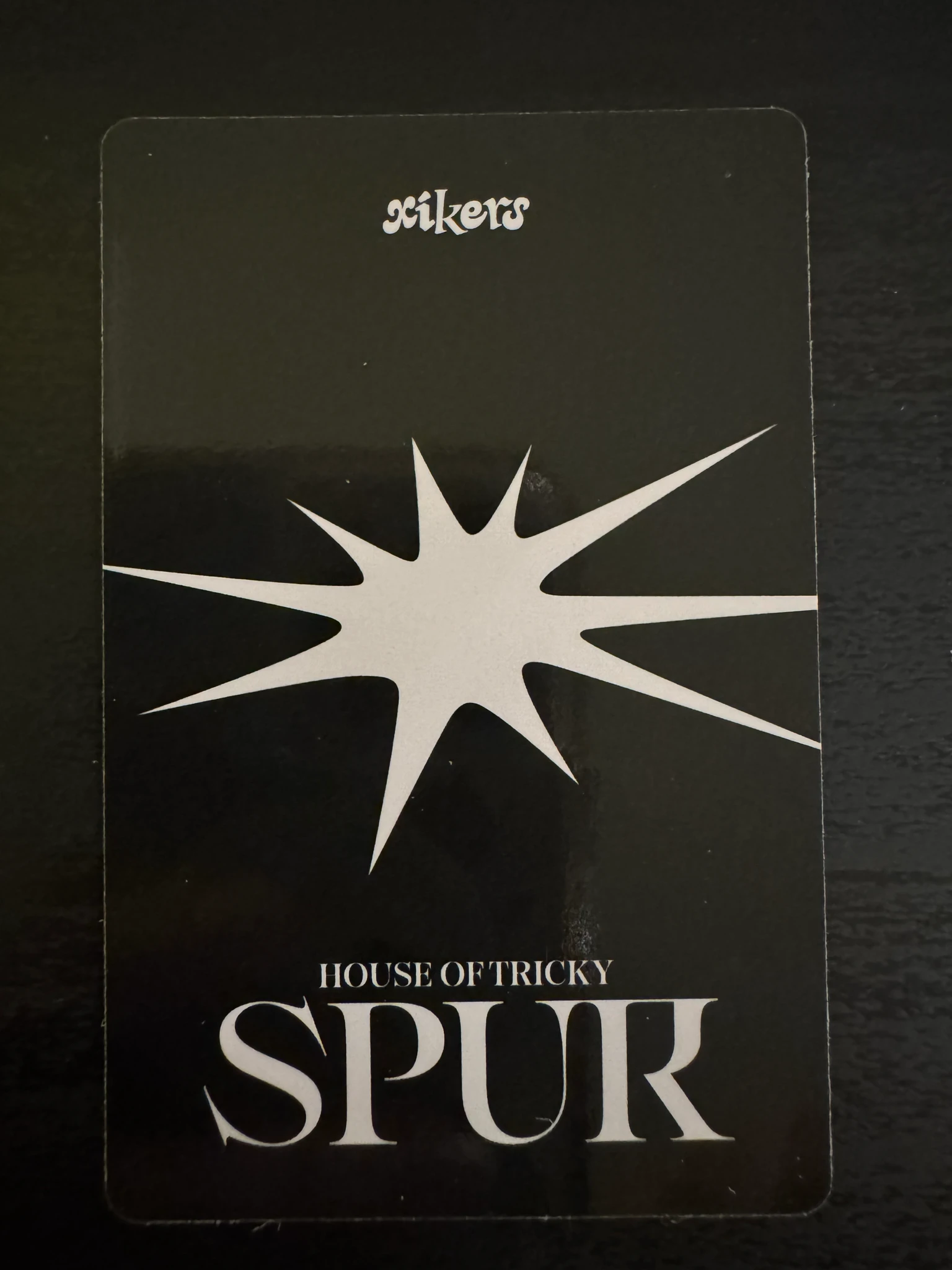 xikers Junmin Xikers - Junmin - HOUSE OF TRICKY : SPUR Album album photocard poca album listing photo 2