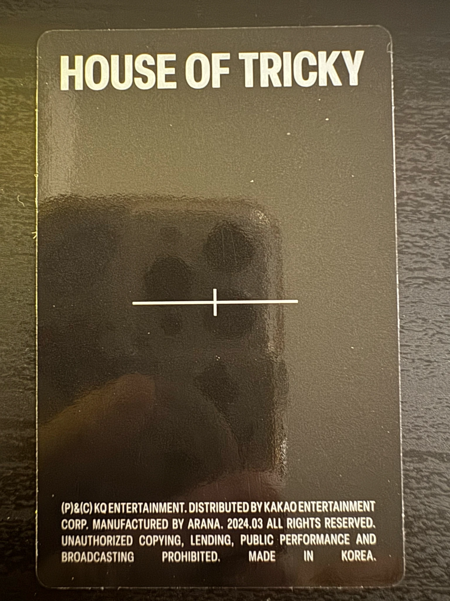 xikers Junmin xikers - Junmin - HOUSE OF TRICKY : Trial And Error Album album photocard tricky version listing photo 2
