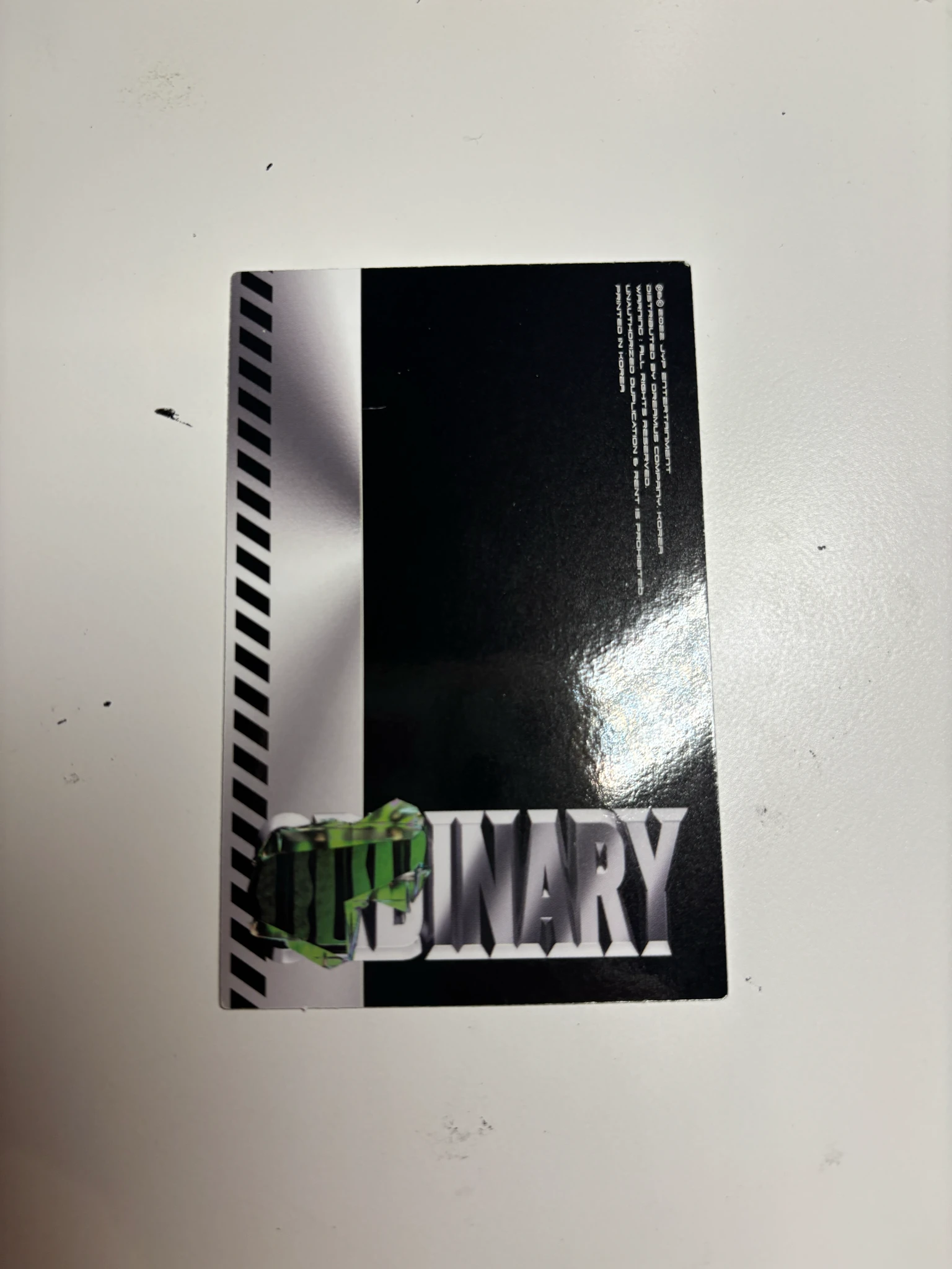 Stray Kids Hyunjin Stray Kids - Hyunjin - Oddinary Album album photocard id card listing photo 2