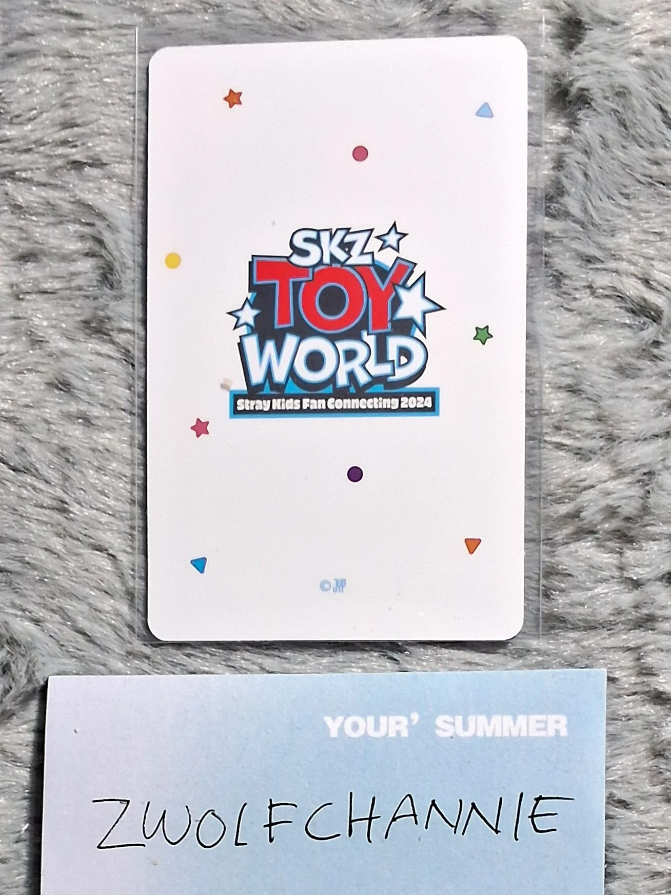 Stray Kids Felix Stray Kids - Felix - SKZ Toy World-Fan Connecting 2024 Event photocard set A version listing photo 2