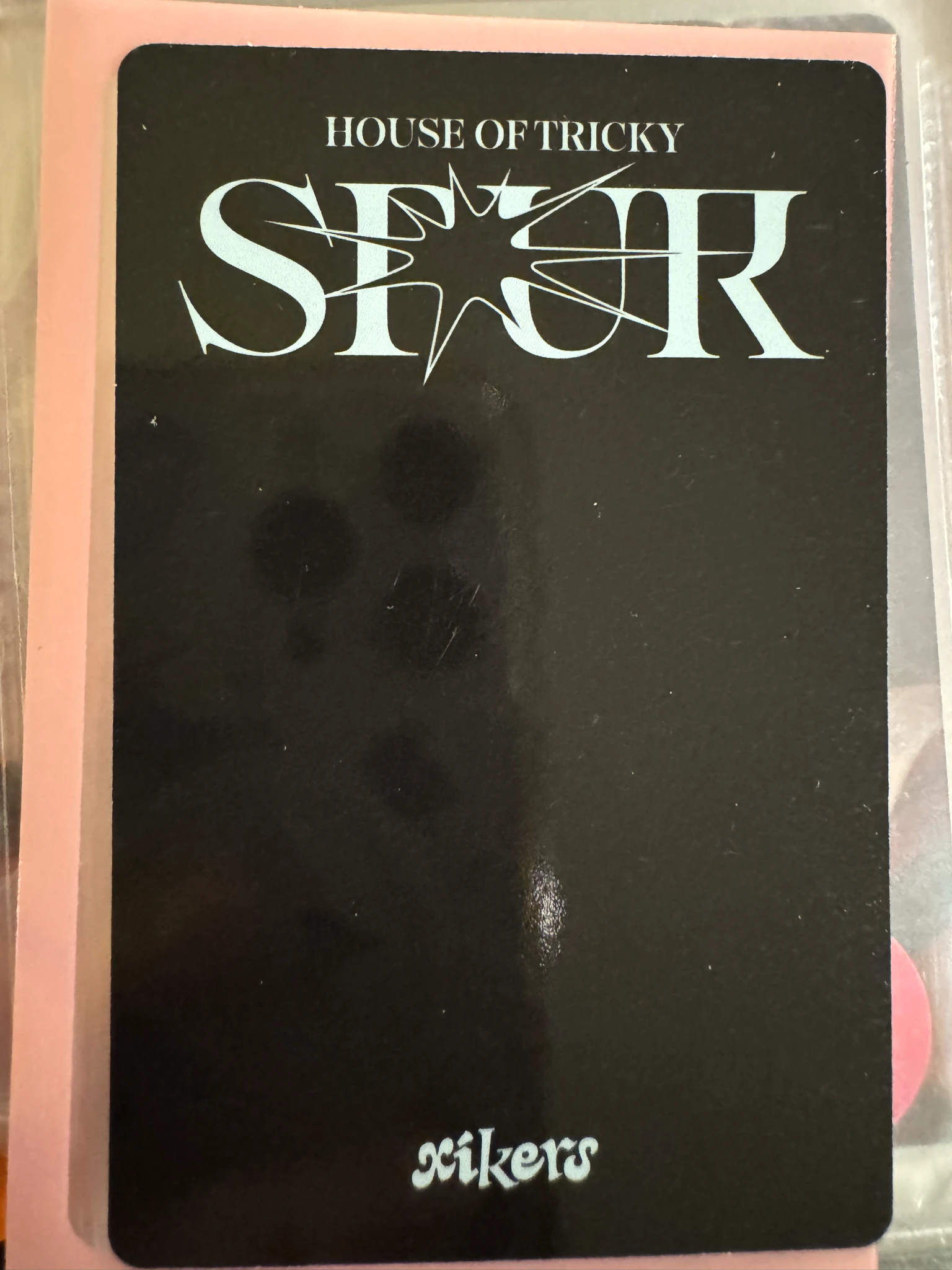 xikers Jinsik Xikers - Jinsik - HOUSE OF TRICKY : SPUR Album album photocard tricky version listing photo 2