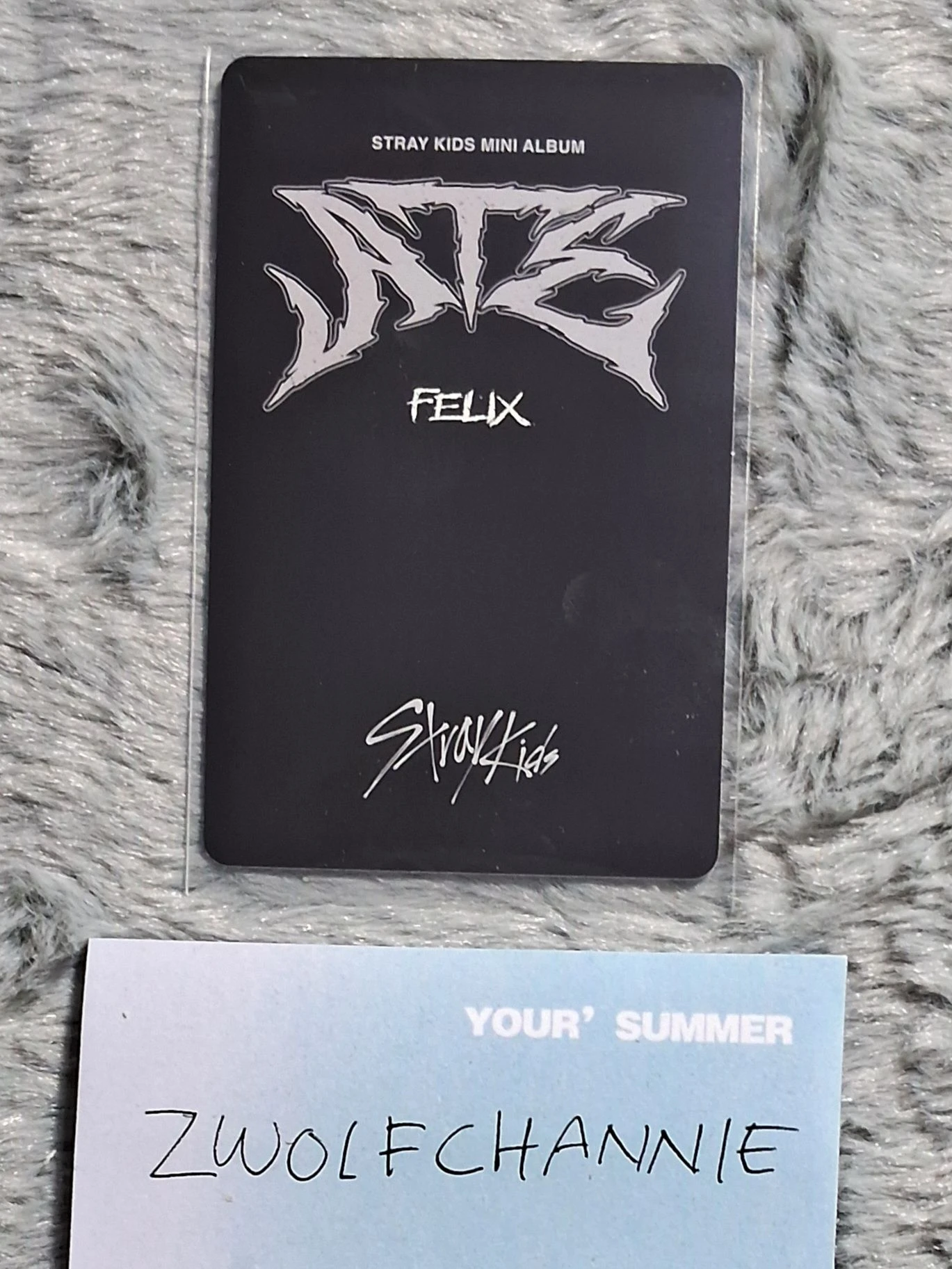 Stray Kids Felix Stray Kids - Felix - ATE Album album photocard nemo version A version listing photo 2