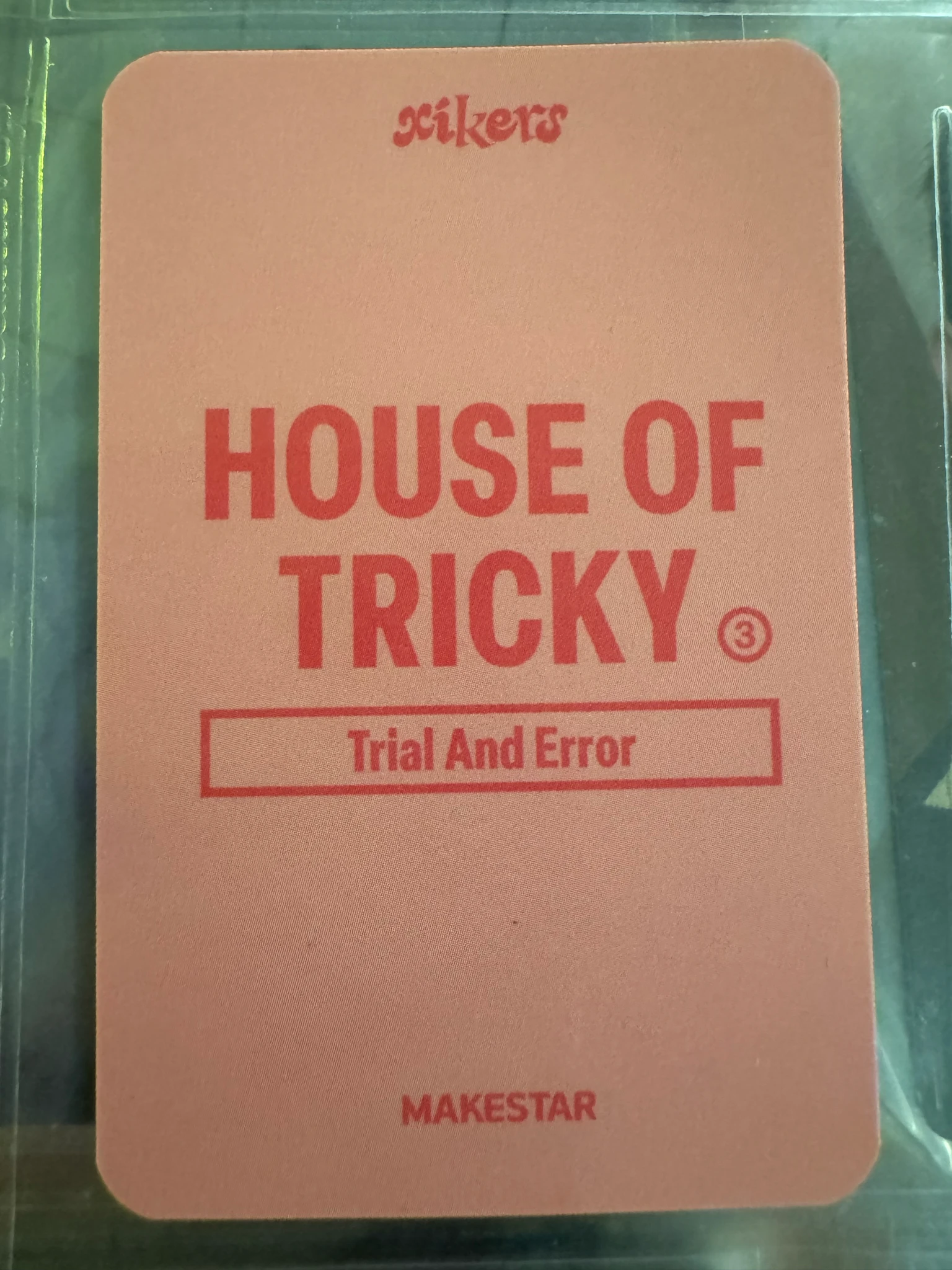 xikers Hyunwoo xikers - Hyunwoo - HOUSE OF TRICKY : Trial And Error Album makestar video call (fancall) listing photo 2