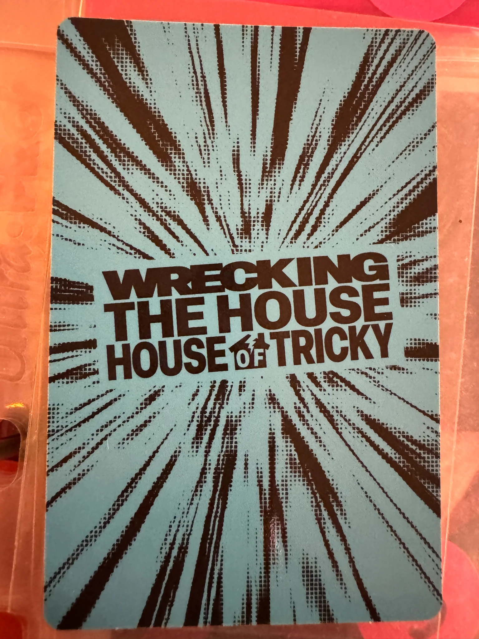 xikers Hyunwoo Xikers - Hyunwoo - HOUSE OF TRICKY : WRECKING THE HOUSE Album album photocard X version listing photo 2