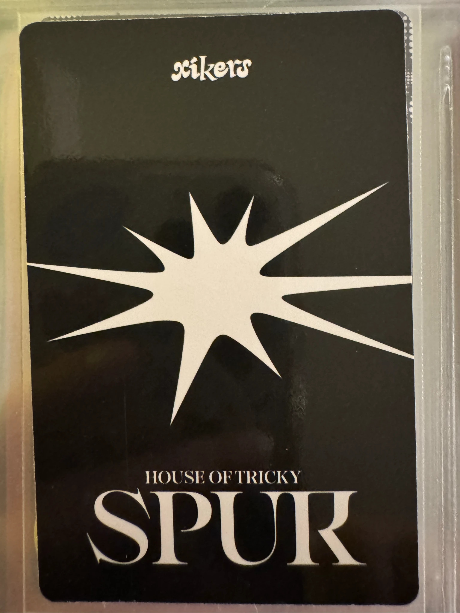 xikers Hyunwoo Xikers - Hyunwoo - HOUSE OF TRICKY : SPUR Album poca album listing photo 2